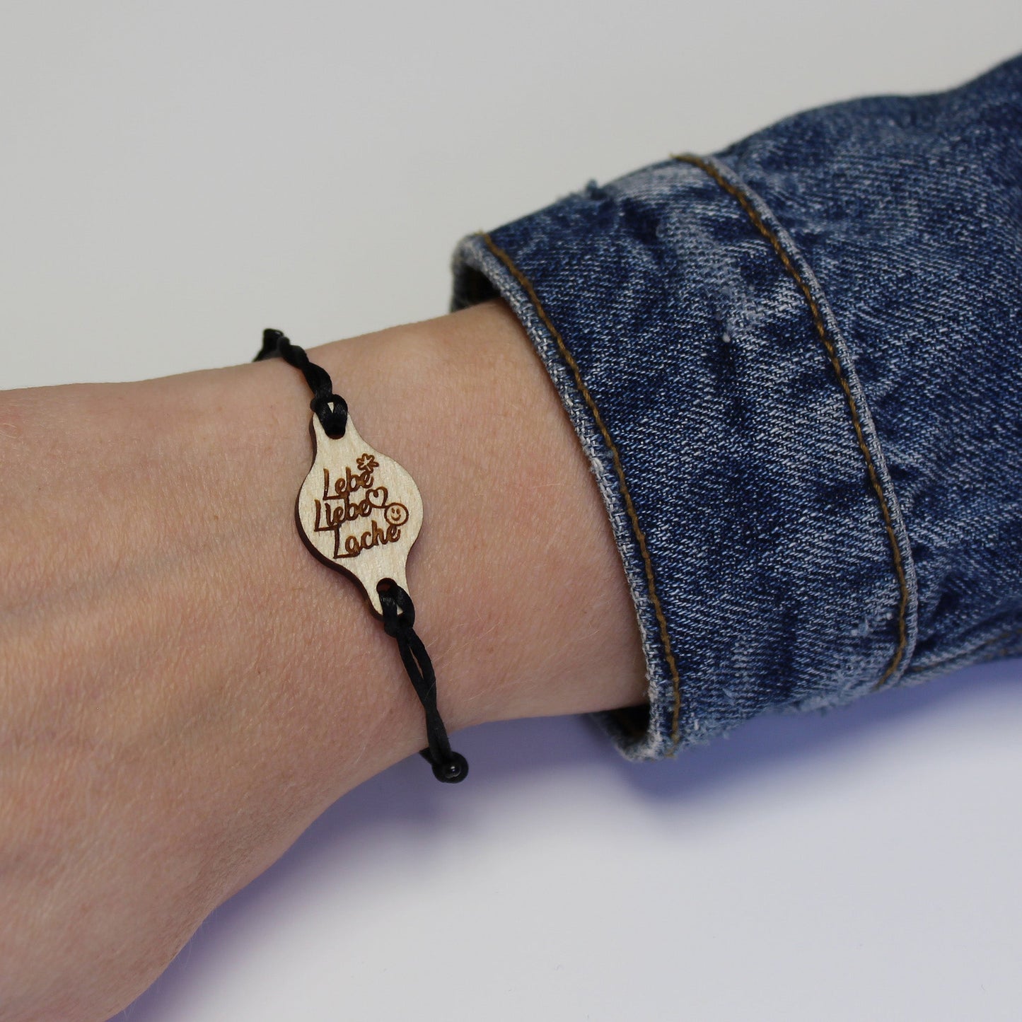 Armband "Lebe Liebe Lache" - Nanino Design Onlineshop -