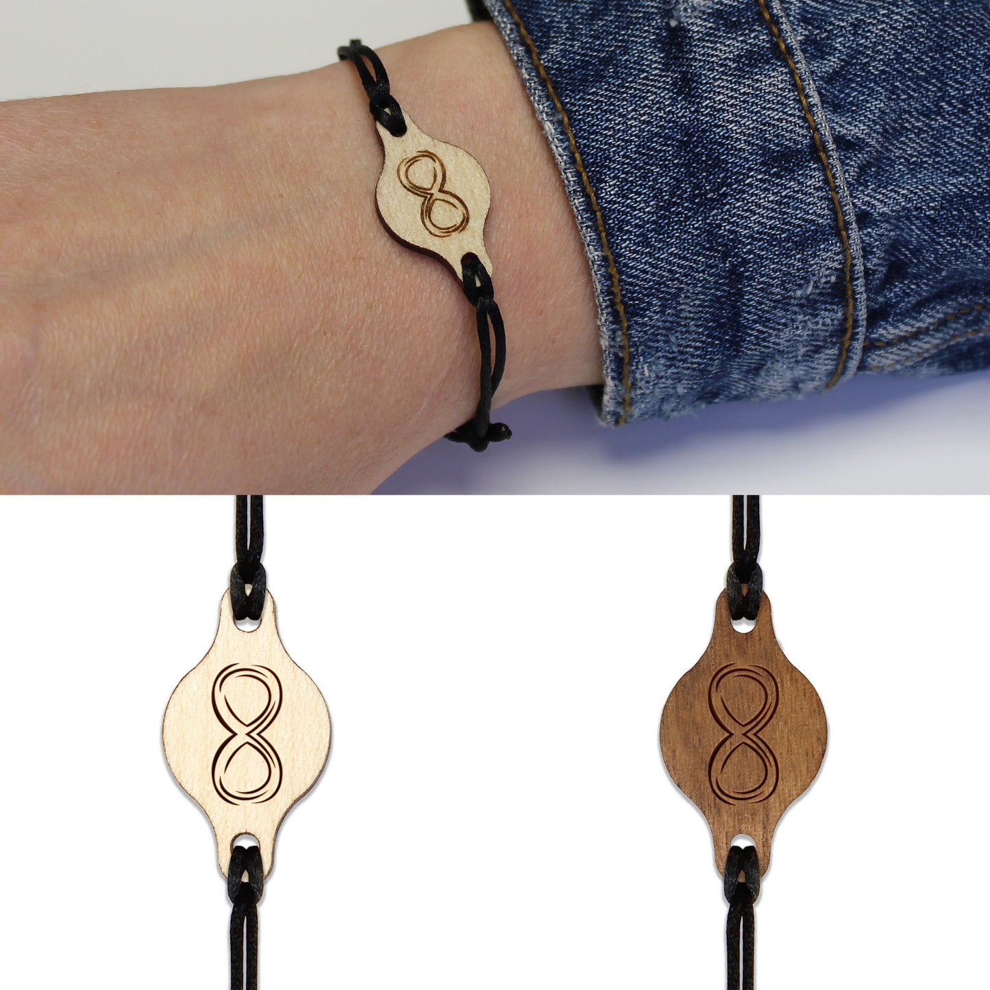 Armband "Liegende Acht" - Nanino Design Onlineshop -