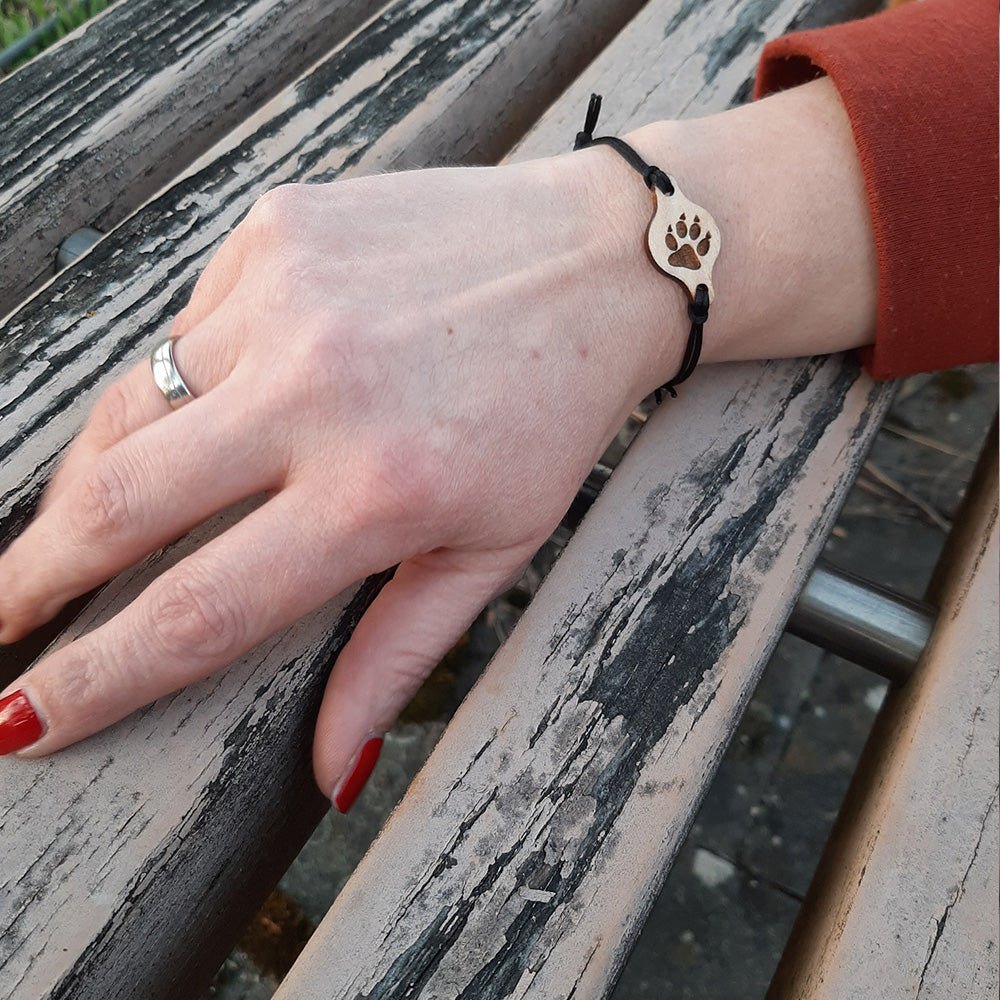 Armband "Pfote" - Nanino Design Onlineshop -