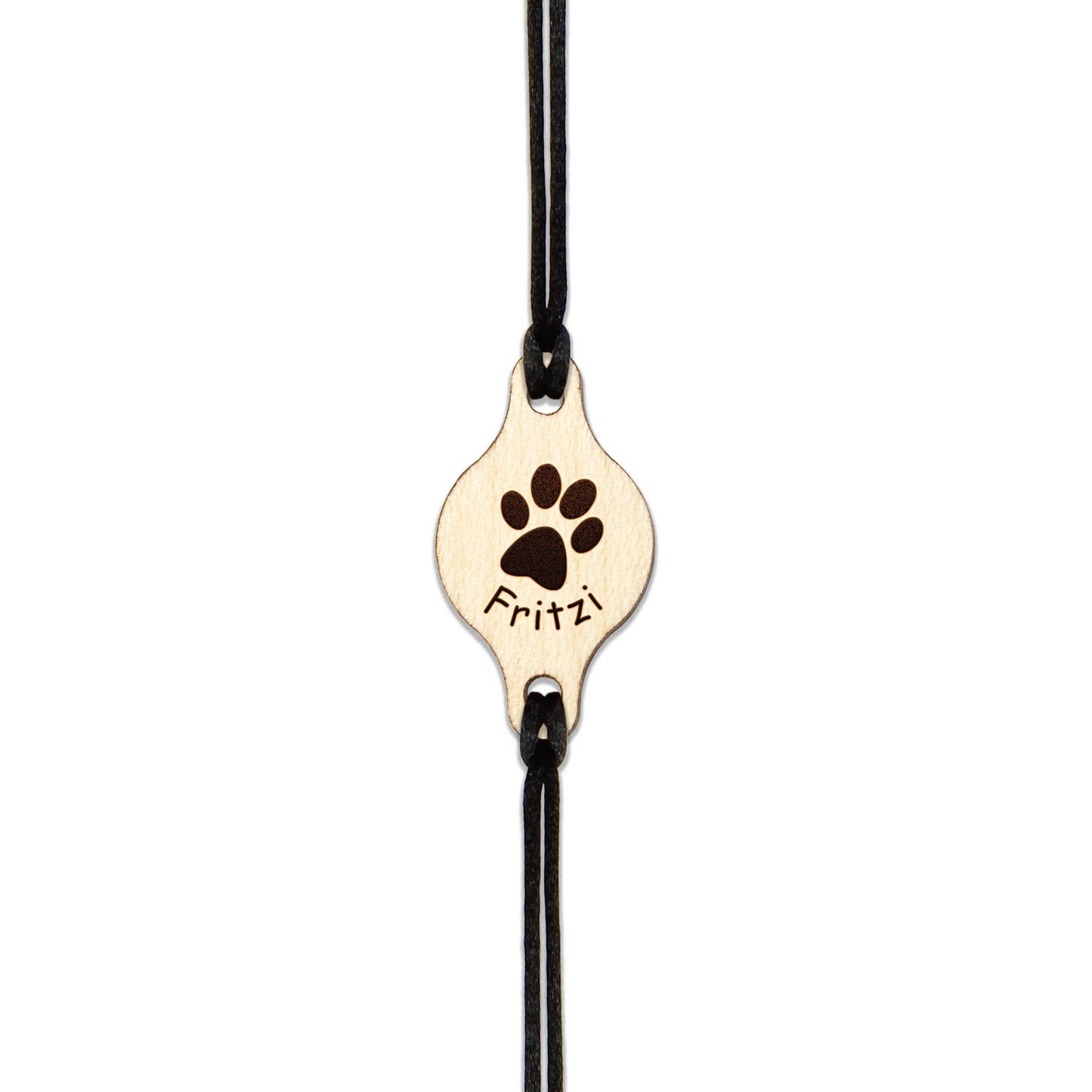 Armband "Pfote" personalisiert - Nanino Design Onlineshop -
