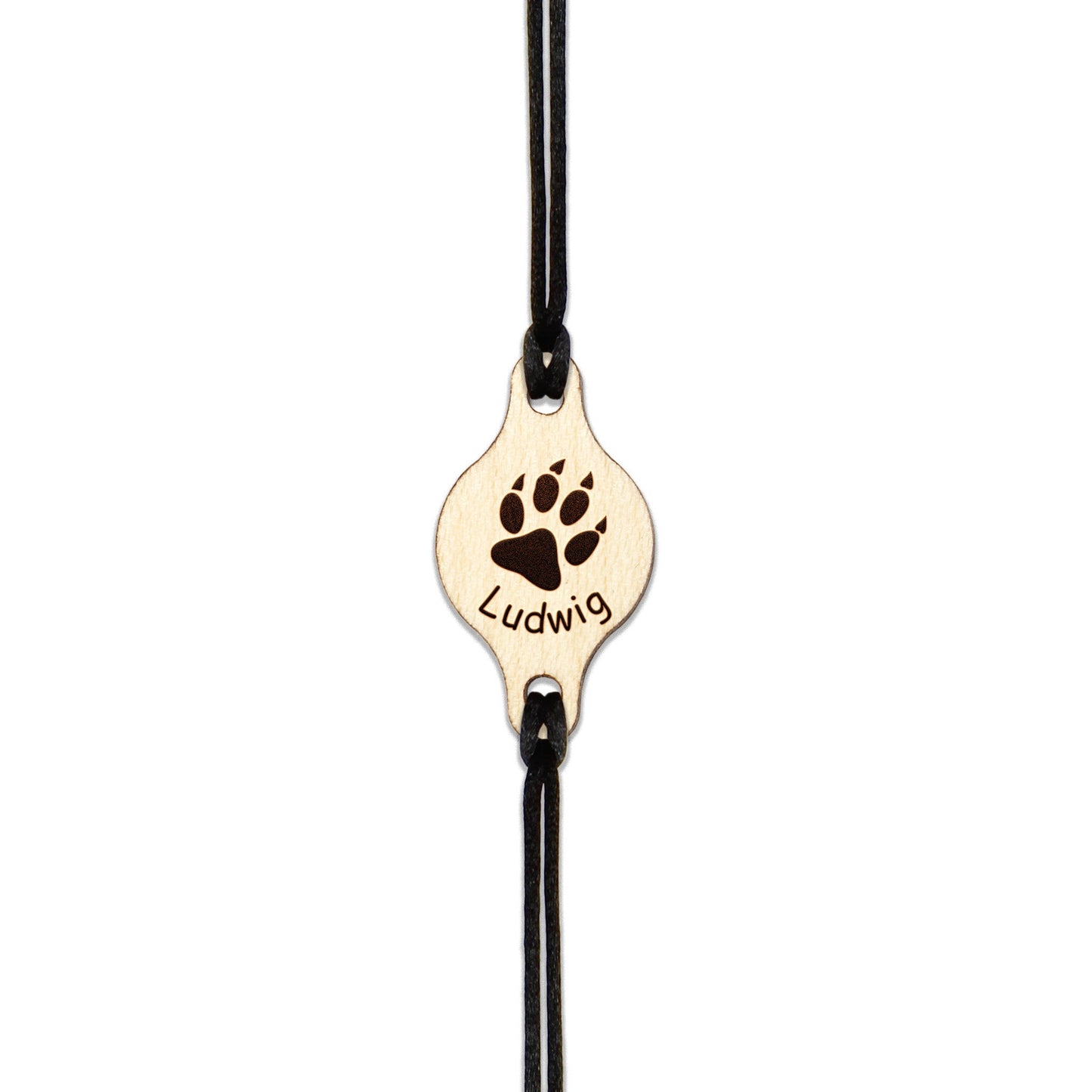 Armband "Pfote" personalisiert - Nanino Design Onlineshop -