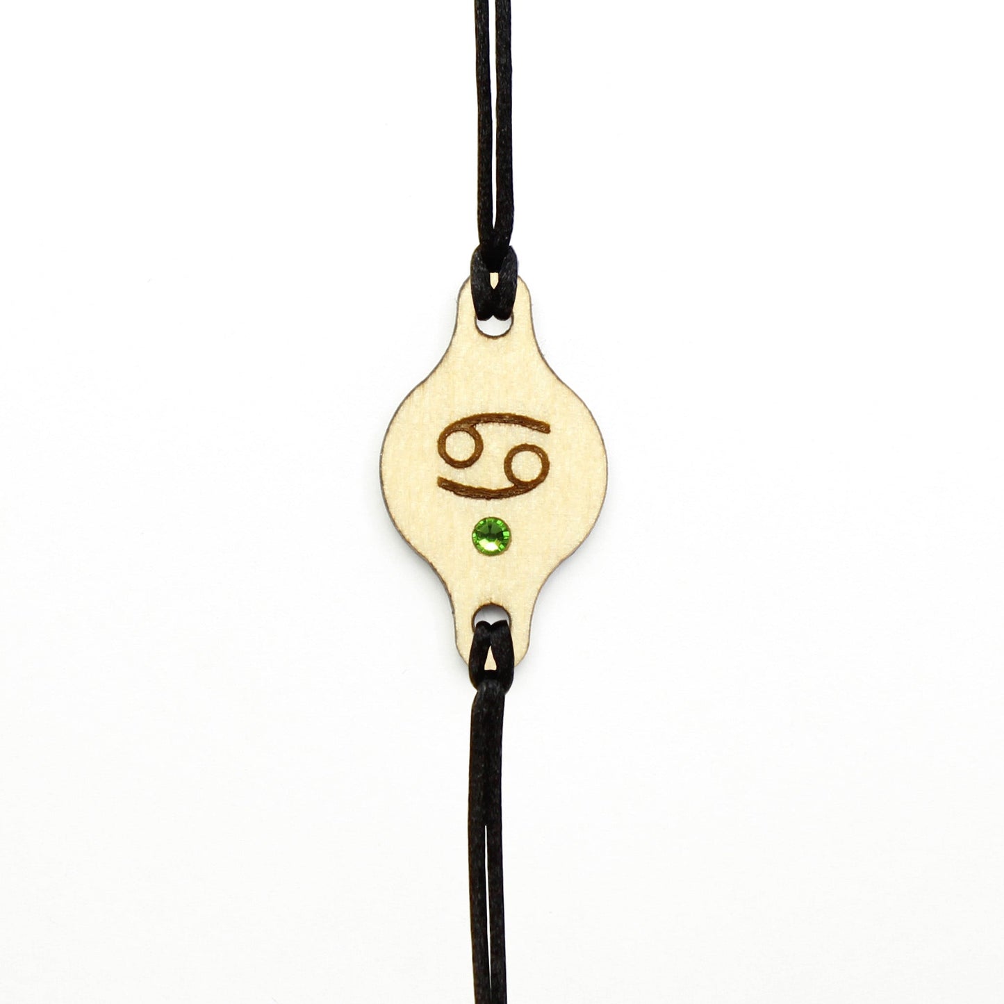 Armband Sternzeichen "Krebs" mit Glitzerstein - Nanino Design Onlineshop -