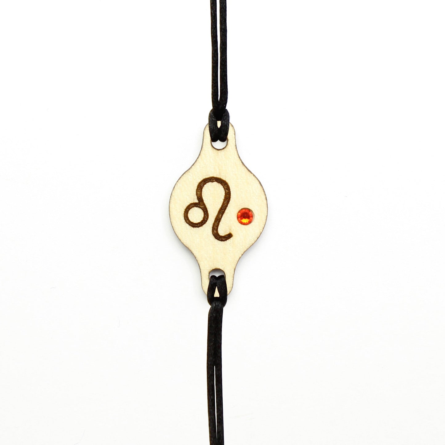 Armband Sternzeichen "Löwe" mit Glitzerstein - Nanino Design Onlineshop -
