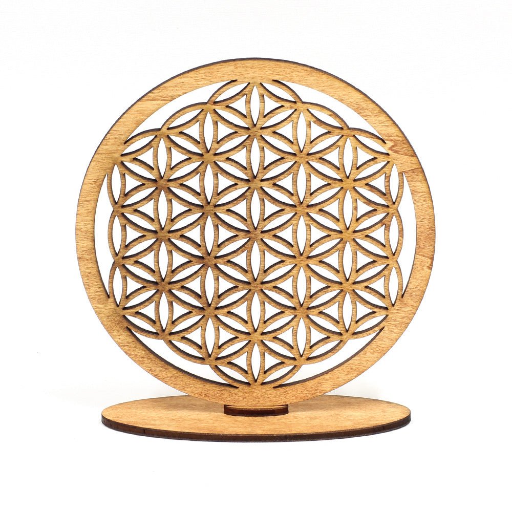 Aufsteller "Blume des Lebens", groß - Nanino Design Onlineshop -