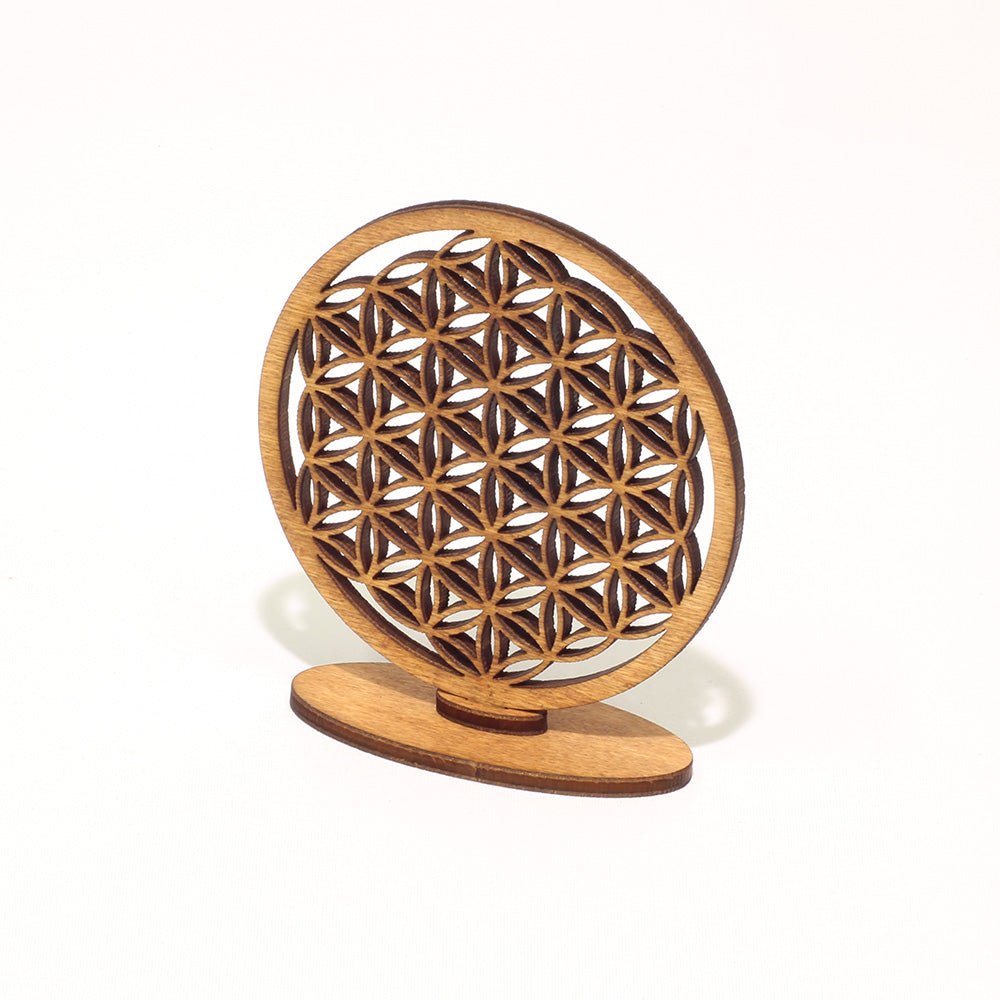 Aufsteller "Blume des Lebens", klein - Nanino Design Onlineshop -