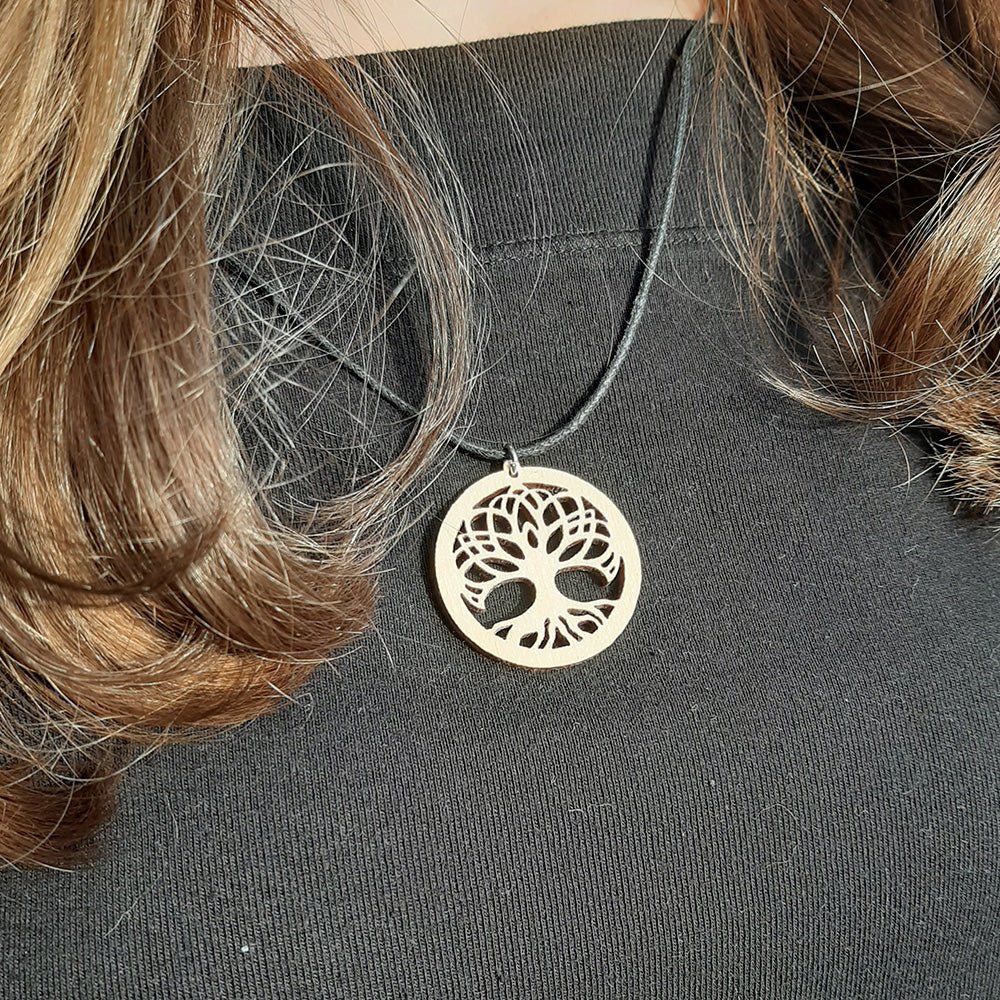 Halskette "Baum des Lebens" groß - Nanino Design Onlineshop -