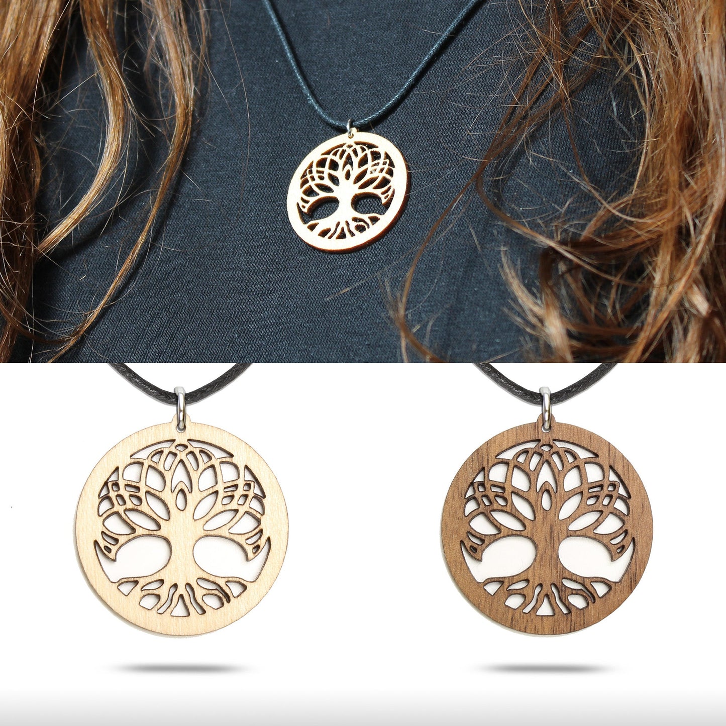Halskette "Baum des Lebens" groß - Nanino Design Onlineshop -