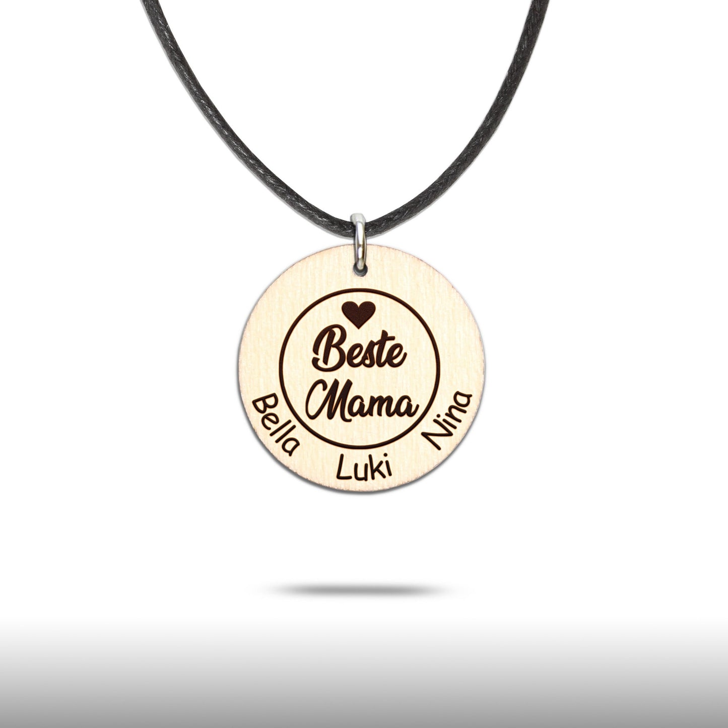 Halskette "Best ..." personalisiert - Nanino Design Onlineshop -