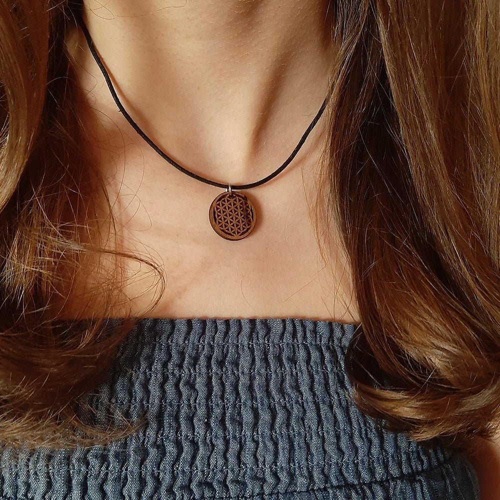 Halskette "Blume des Lebens" - Nanino Design Onlineshop -