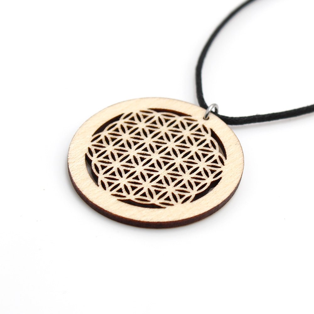 Halskette "Blume des Lebens" groß - Nanino Design Onlineshop -