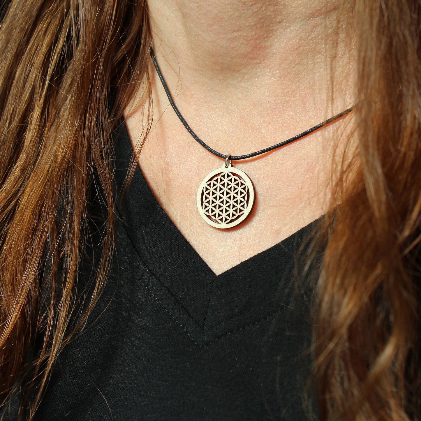 Halskette "Blume des Lebens" klein - Nanino Design Onlineshop -