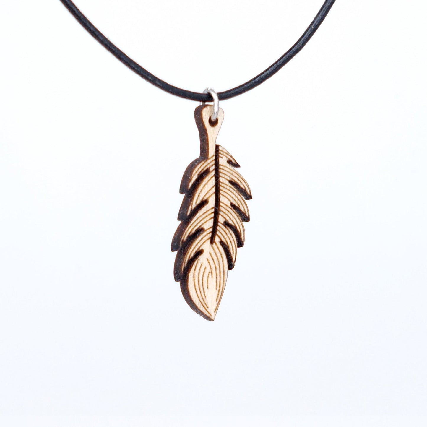 Halskette "Feder" - Nanino Design Onlineshop -