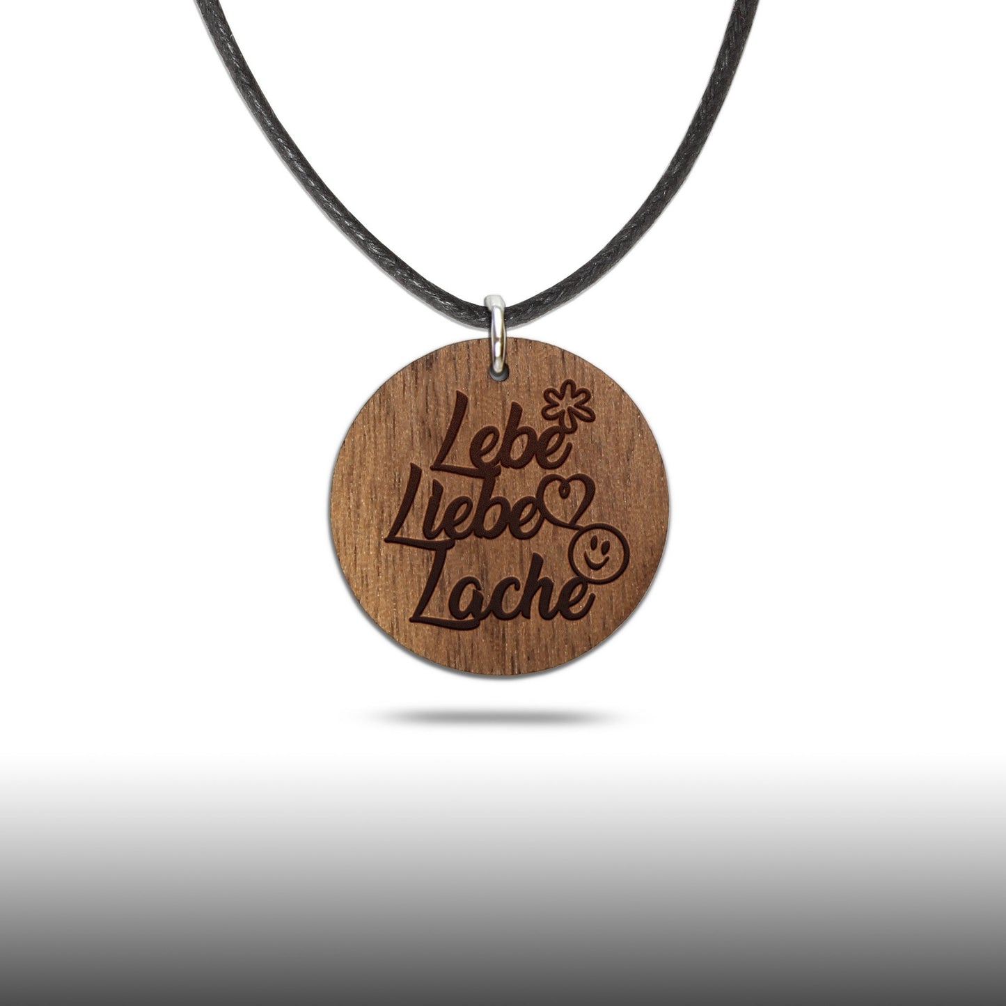 Halskette "Lebe Liebe Lache" - Nanino Design Onlineshop -