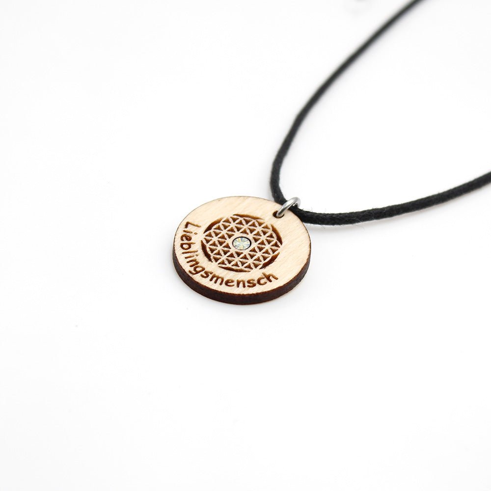 Halskette "Lieblingsmensch" - Nanino Design Onlineshop -