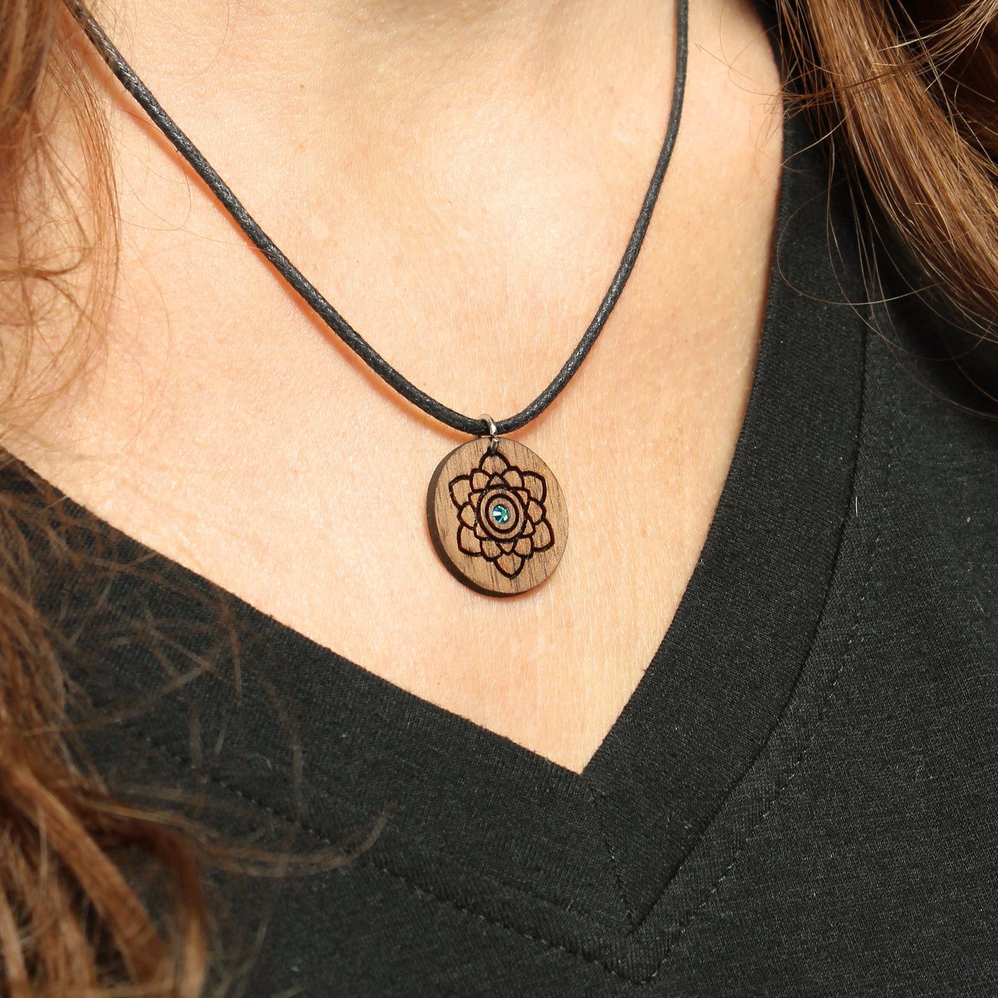Halskette "Mandala", rund - Nanino Design Onlineshop -