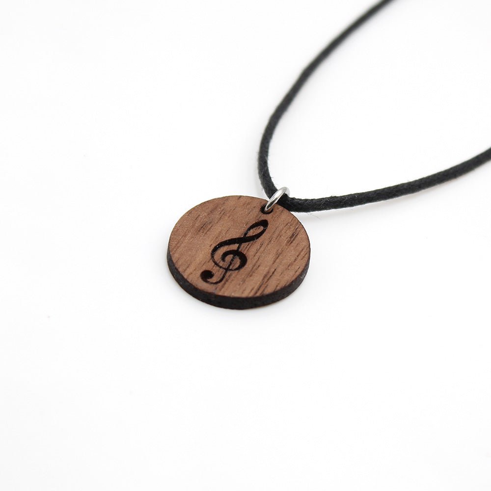 Halskette "Notenschlüssel" - Nanino Design Onlineshop -