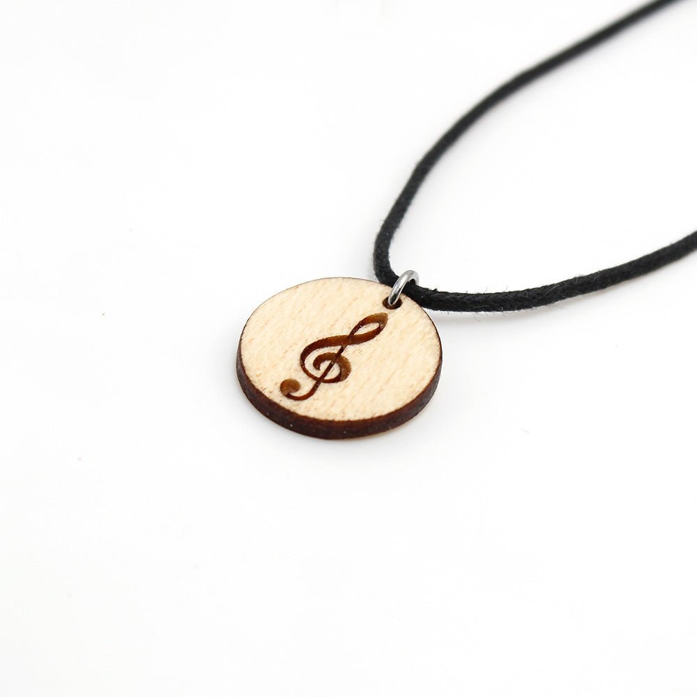 Halskette "Notenschlüssel" - Nanino Design Onlineshop -