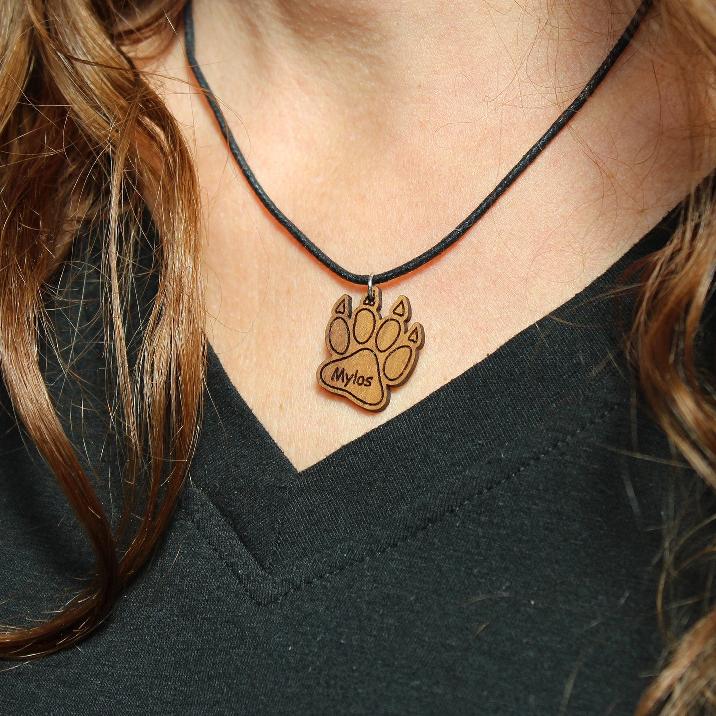 Halskette "Pfote mit Kralle" personalisiert - Nanino Design Onlineshop -