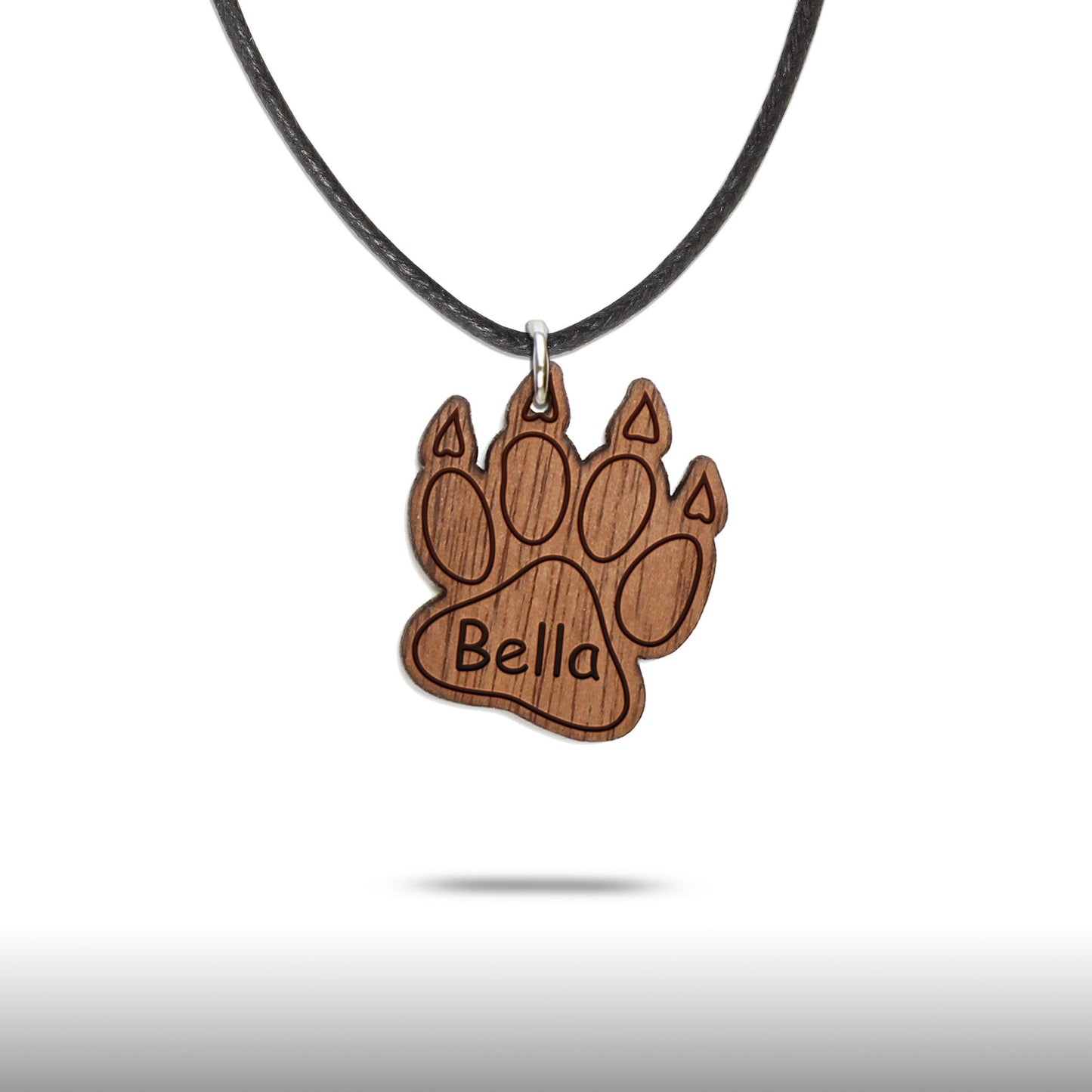 Halskette "Pfote mit Kralle" personalisiert - Nanino Design Onlineshop -