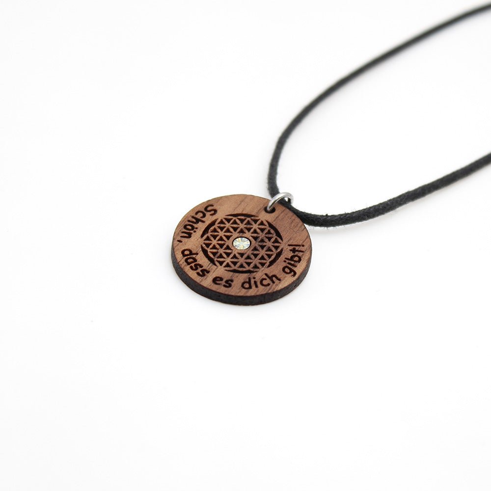 Halskette "Schön, dass es dich gibt" - Nanino Design Onlineshop -