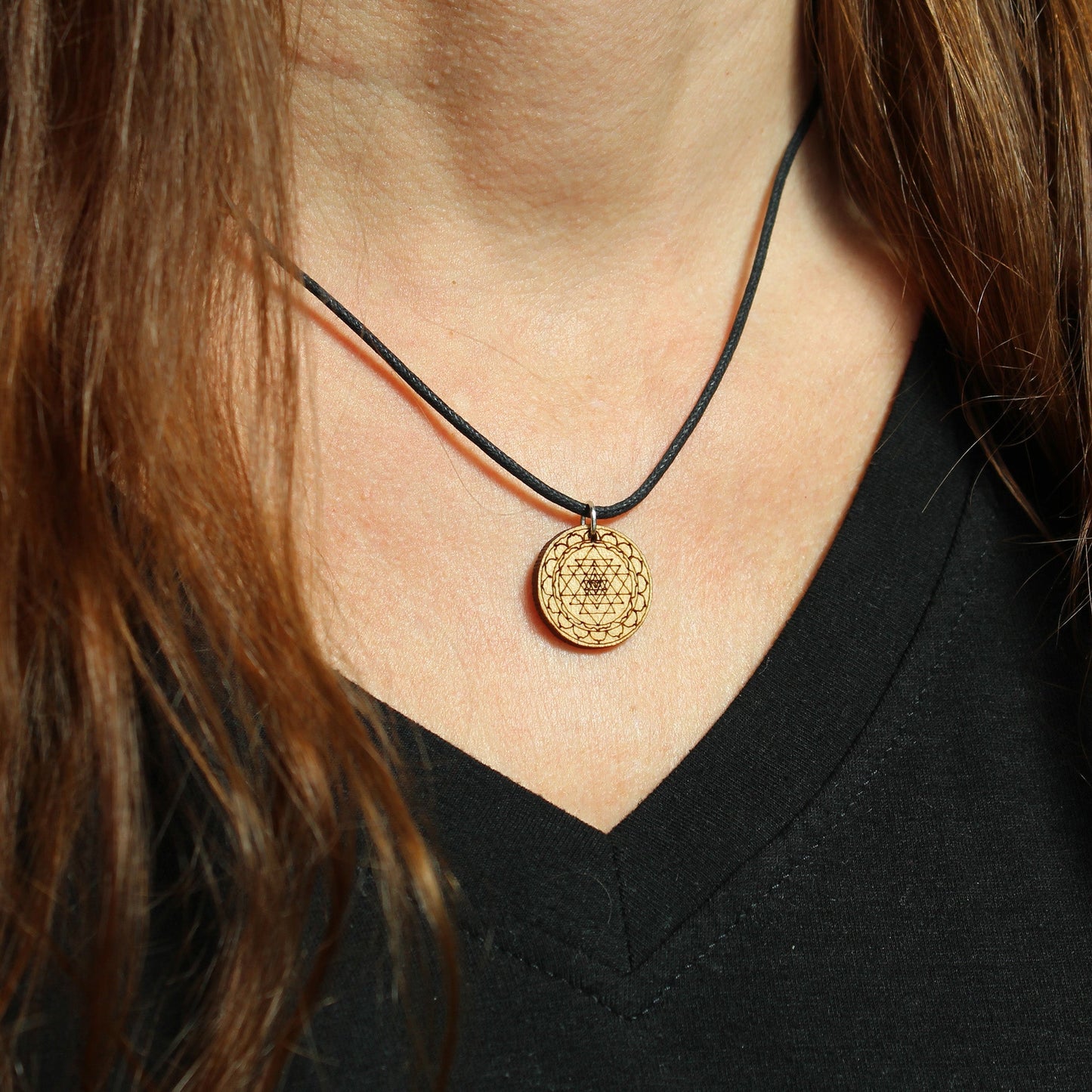 Halskette "Sri Yantra" - Nanino Design Onlineshop -