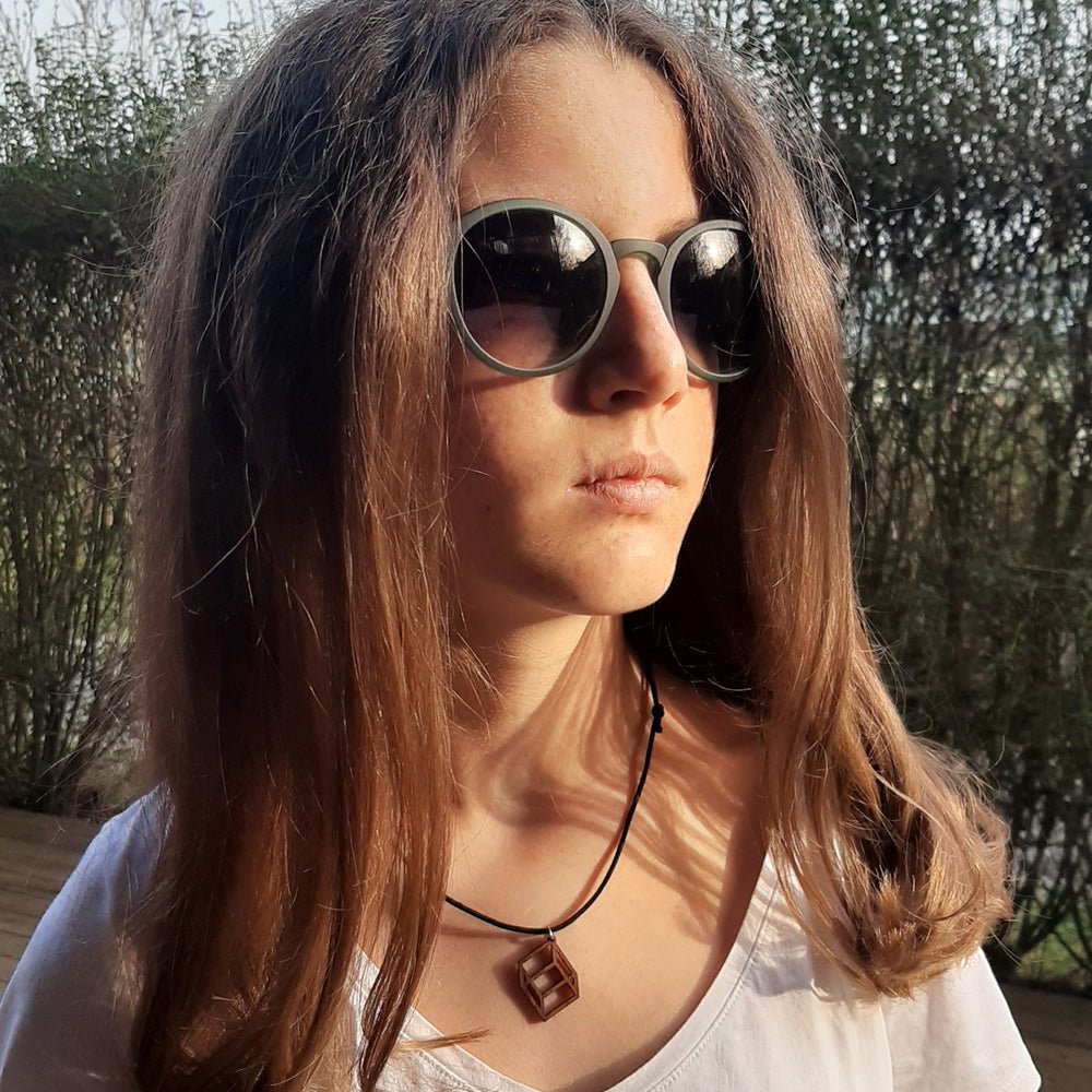 Halskette "Würfel" - Nanino Design Onlineshop -