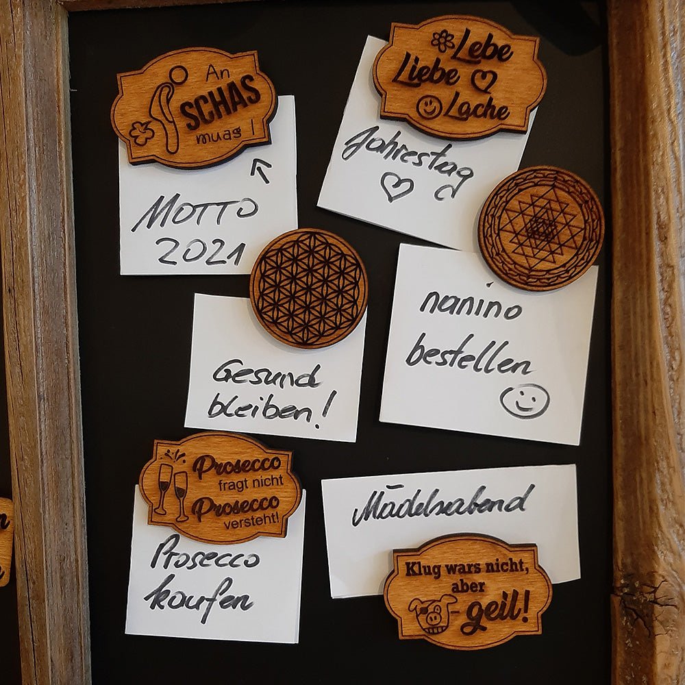 Magnet "Das frühe Vögeln entspannt den Wurm" - Nanino Design Onlineshop -