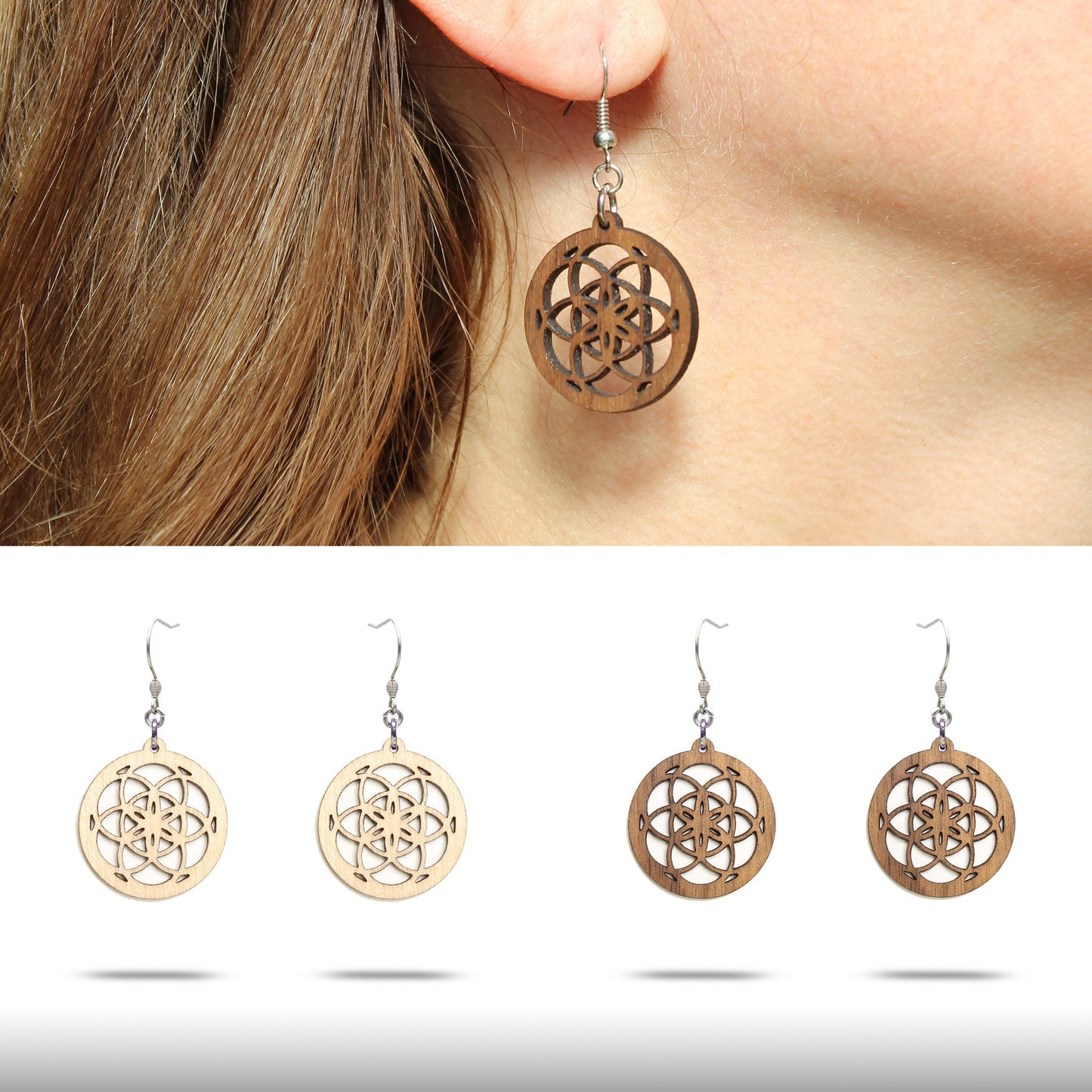 Ohrringe "Samen des Lebens" - Nanino Design Onlineshop -