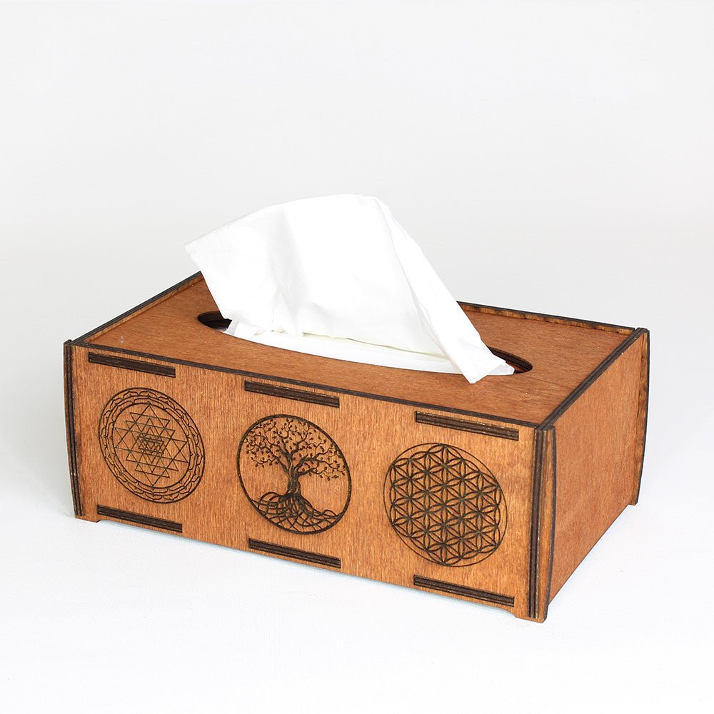 Taschentuchbox groß 3 Symbole  Nanino Design – Nanino Design