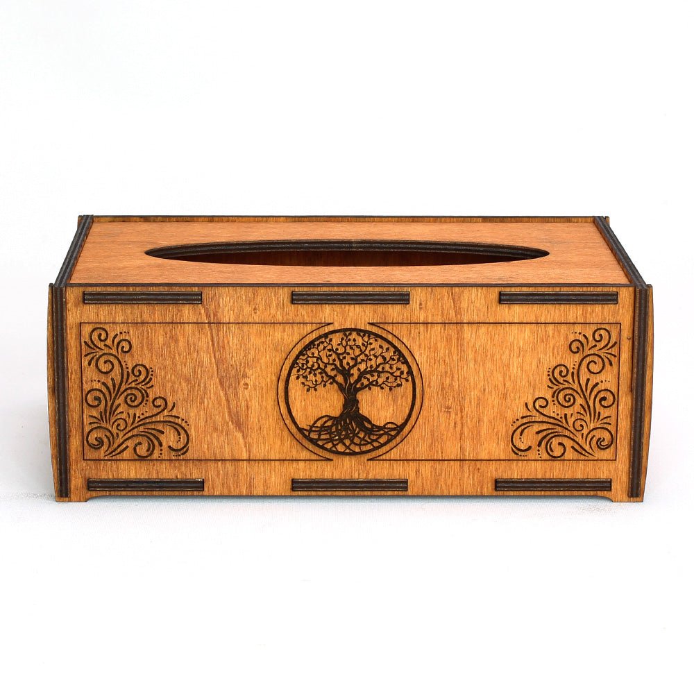 Taschentuchbox groß "Baum des Lebens" - Nanino Design Onlineshop -