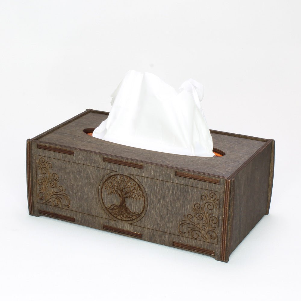 Taschentuchbox groß "Baum des Lebens" - Nanino Design Onlineshop -