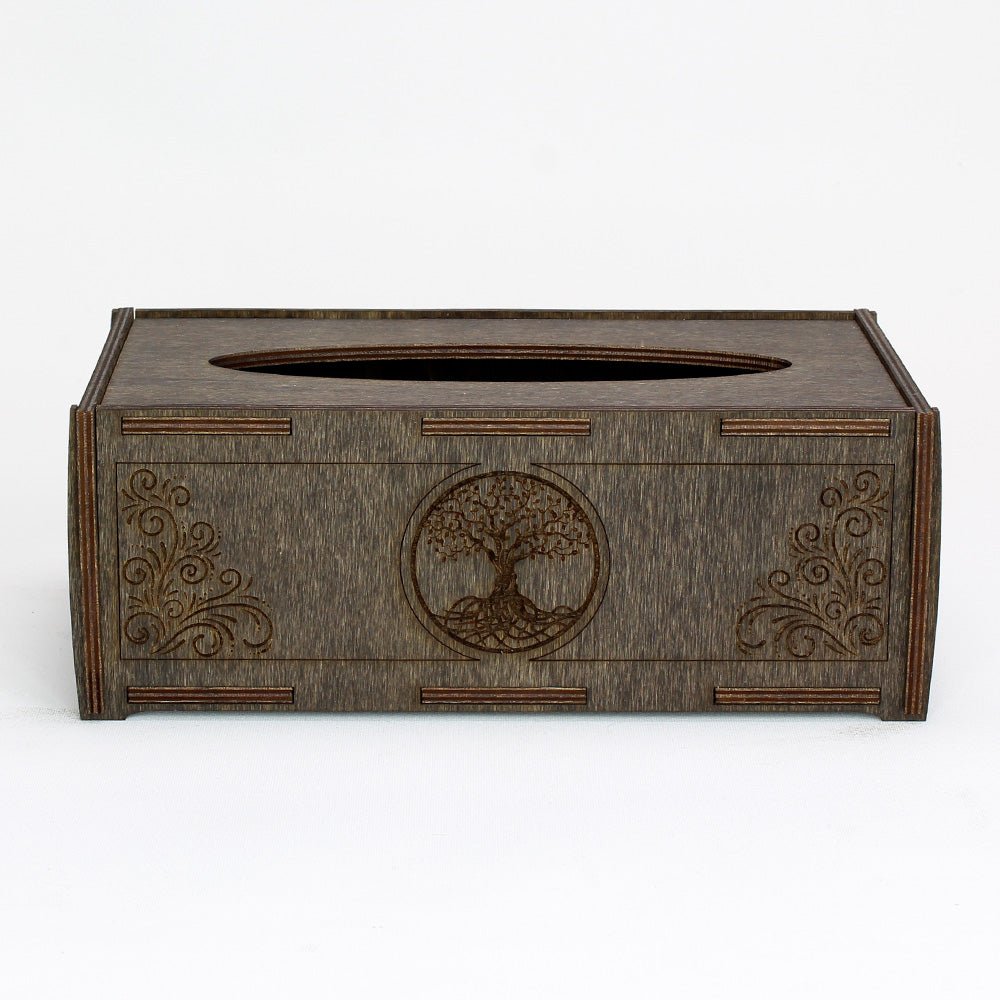 Taschentuchbox groß "Baum des Lebens" - Nanino Design Onlineshop -