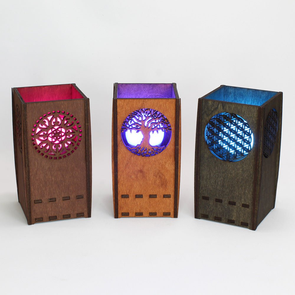 Tischlampe "Blume des Lebens" - Nanino Design Onlineshop -