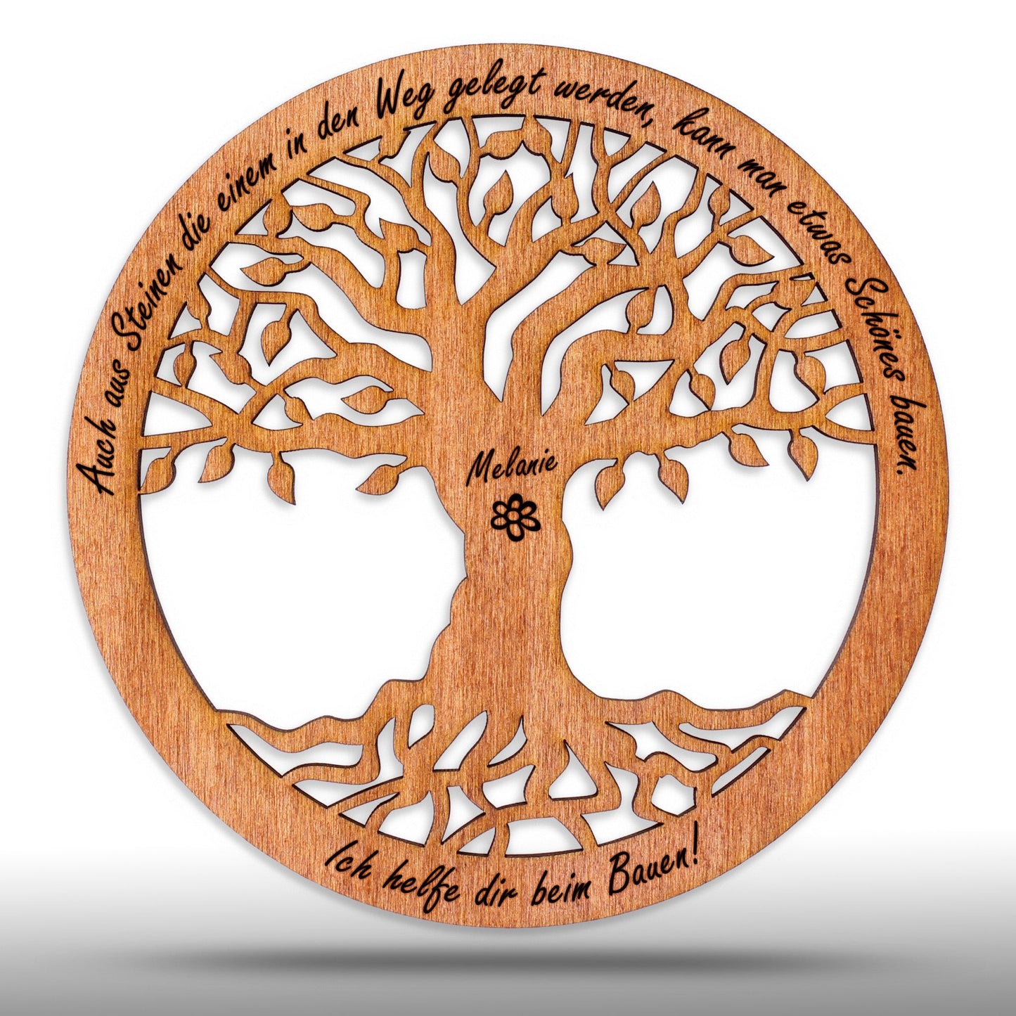 Wandbild Baum des Lebens "Gesundheit/Hoffnung", personalisiert - Nanino Design Onlineshop -