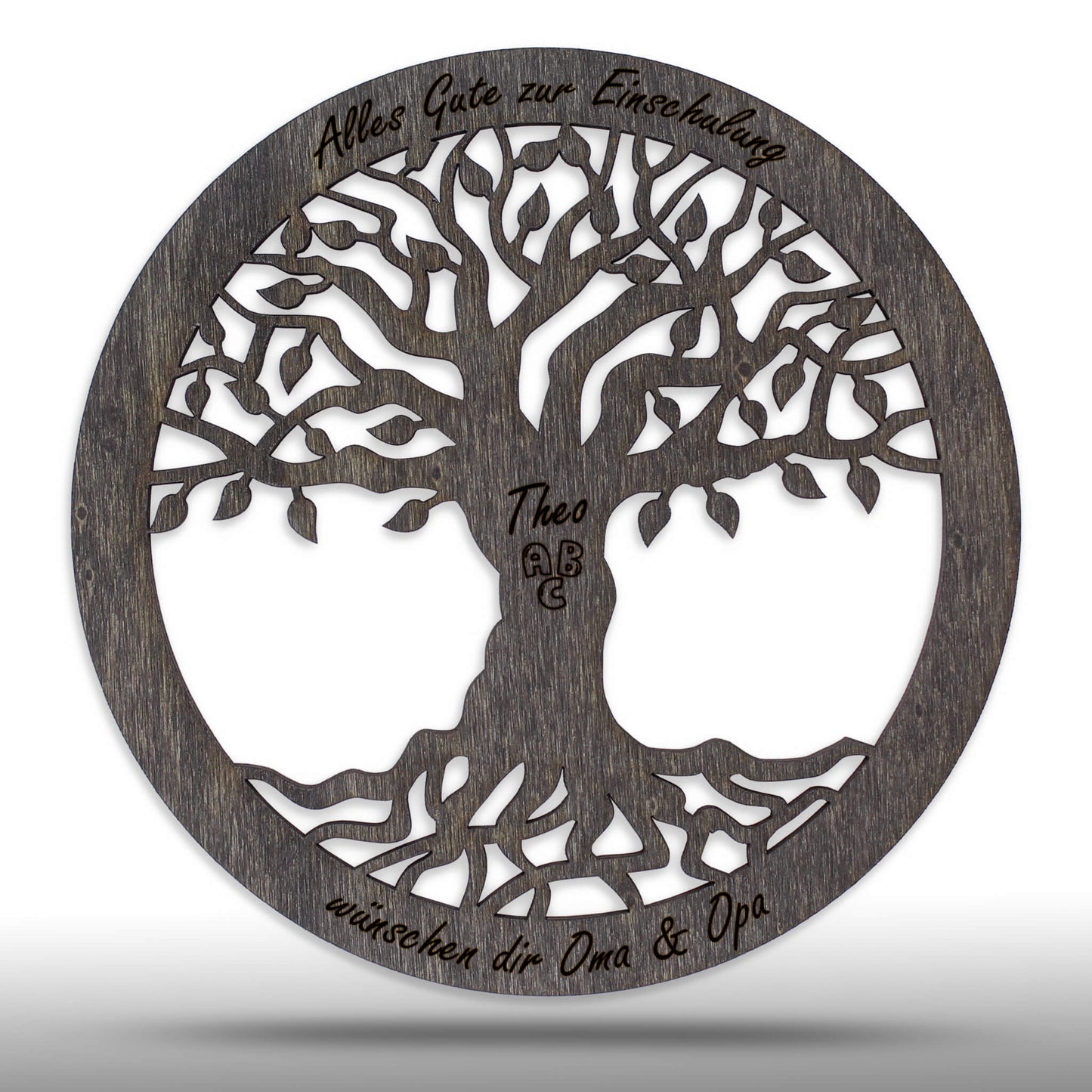 Wandbild Baum des Lebens "Schule/Kindergarten", personalisiert - Nanino Design Onlineshop -