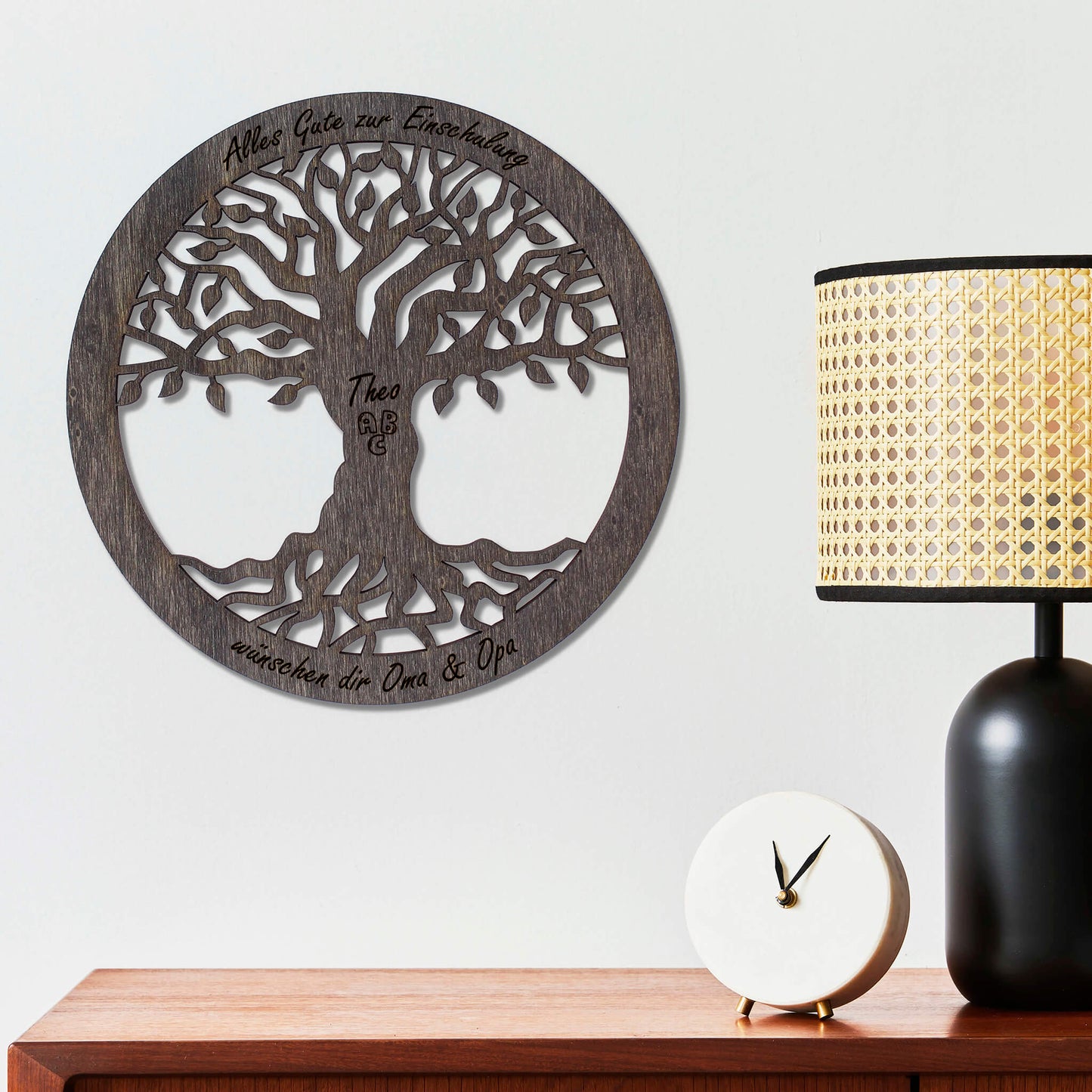 Wandbild Baum des Lebens "Schule/Kindergarten", personalisiert - Nanino Design Onlineshop -