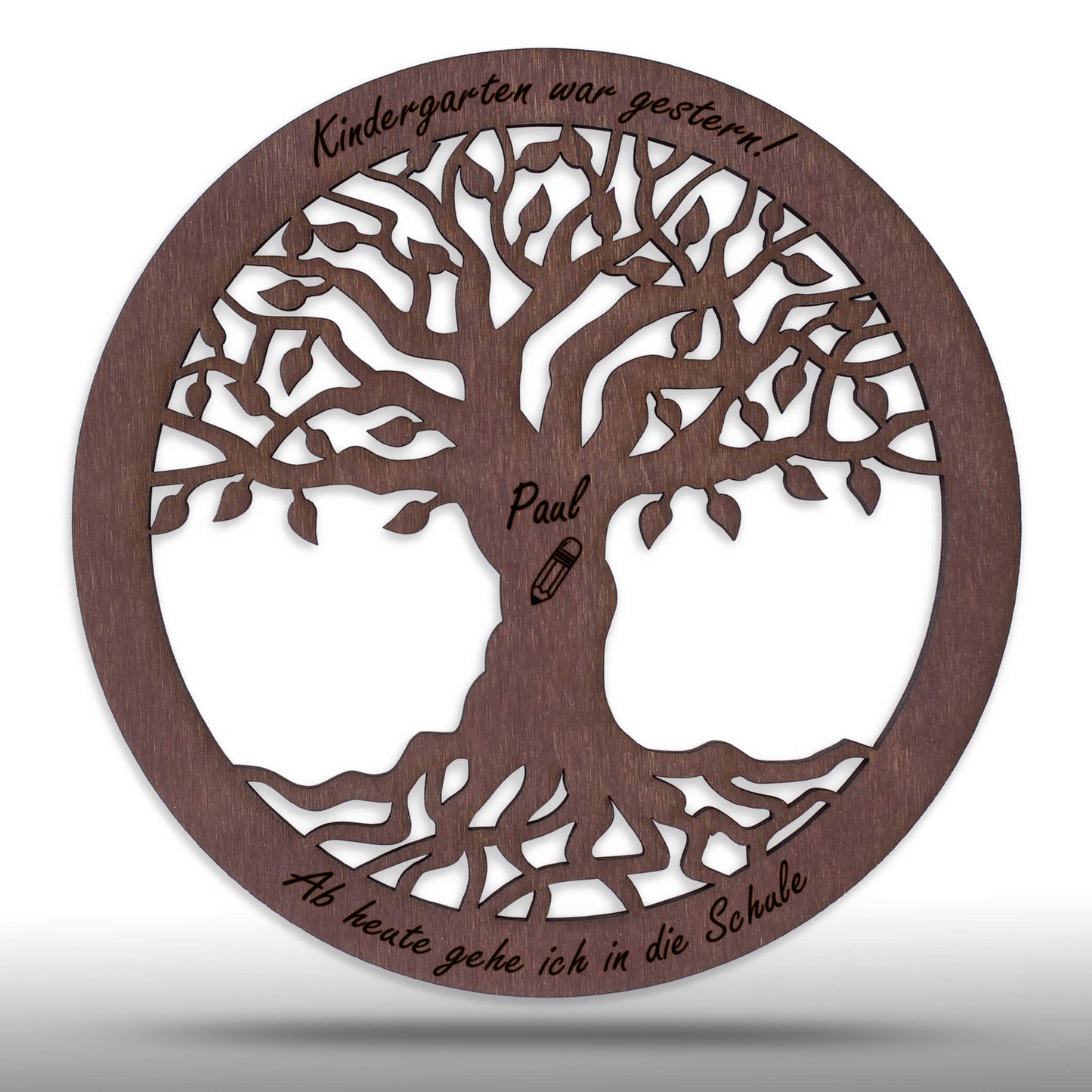Wandbild Baum des Lebens "Schule/Kindergarten", personalisiert - Nanino Design Onlineshop -