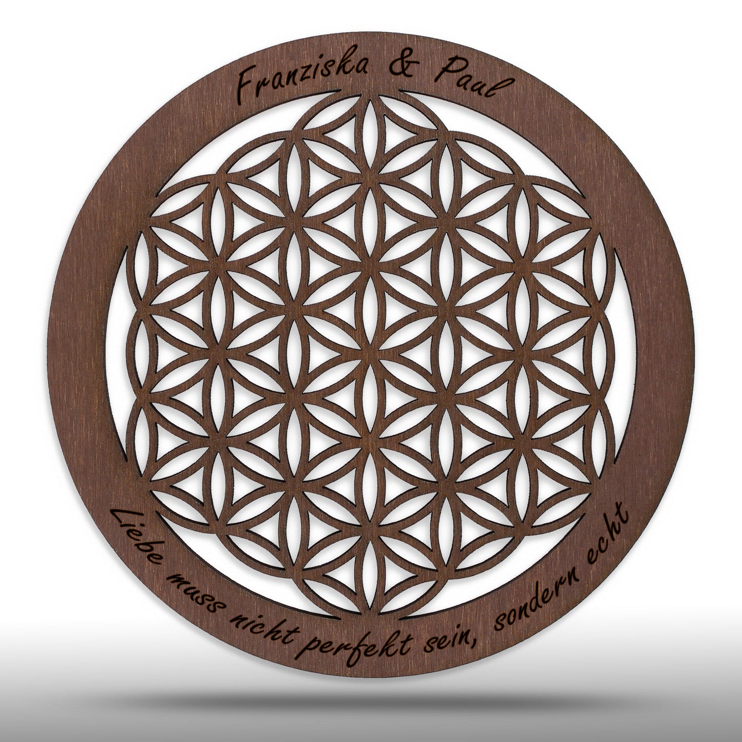 Wandbild Blume des Lebens, personalisiert - Nanino Design Onlineshop -
