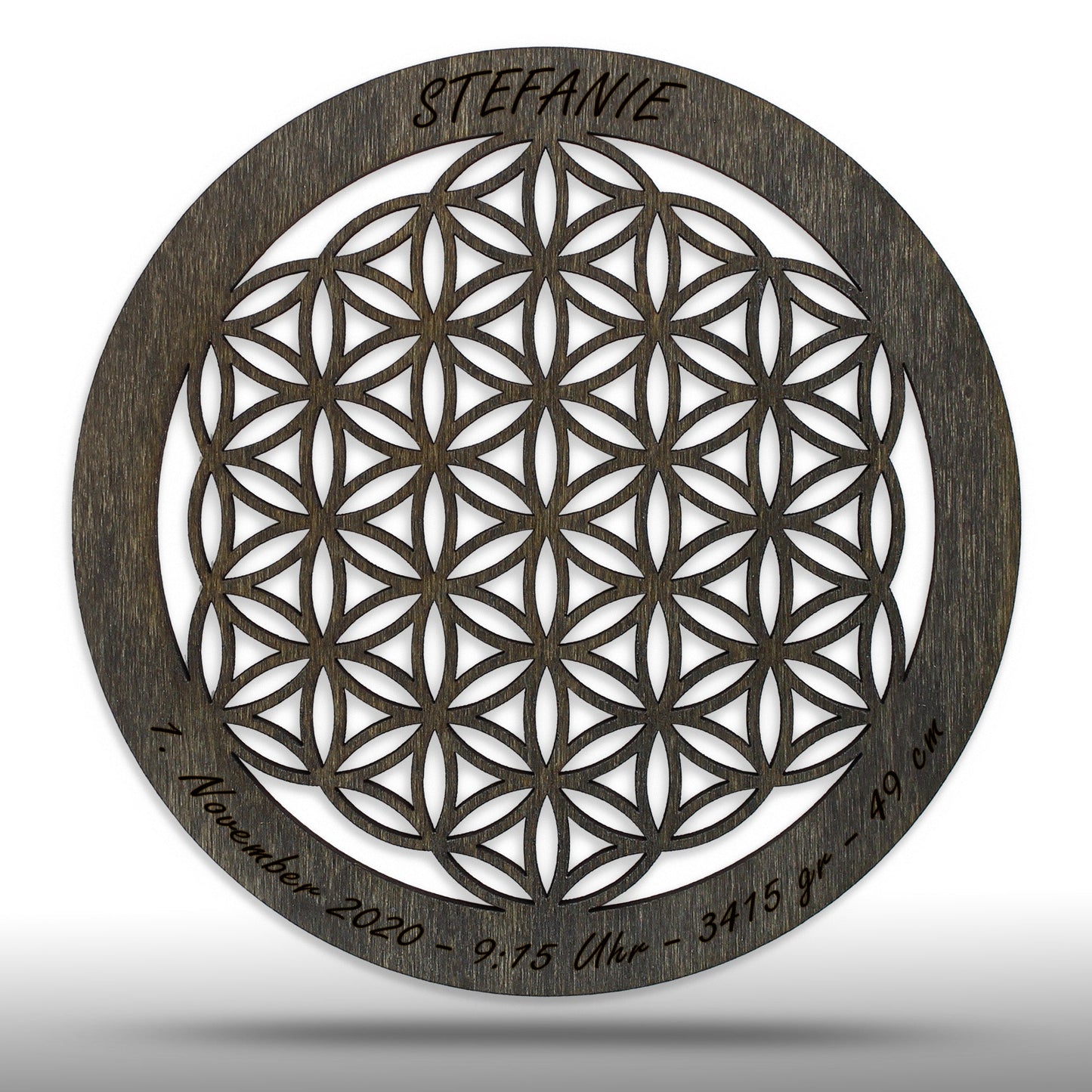 Wandbild Blume des Lebens, personalisiert - Nanino Design Onlineshop -