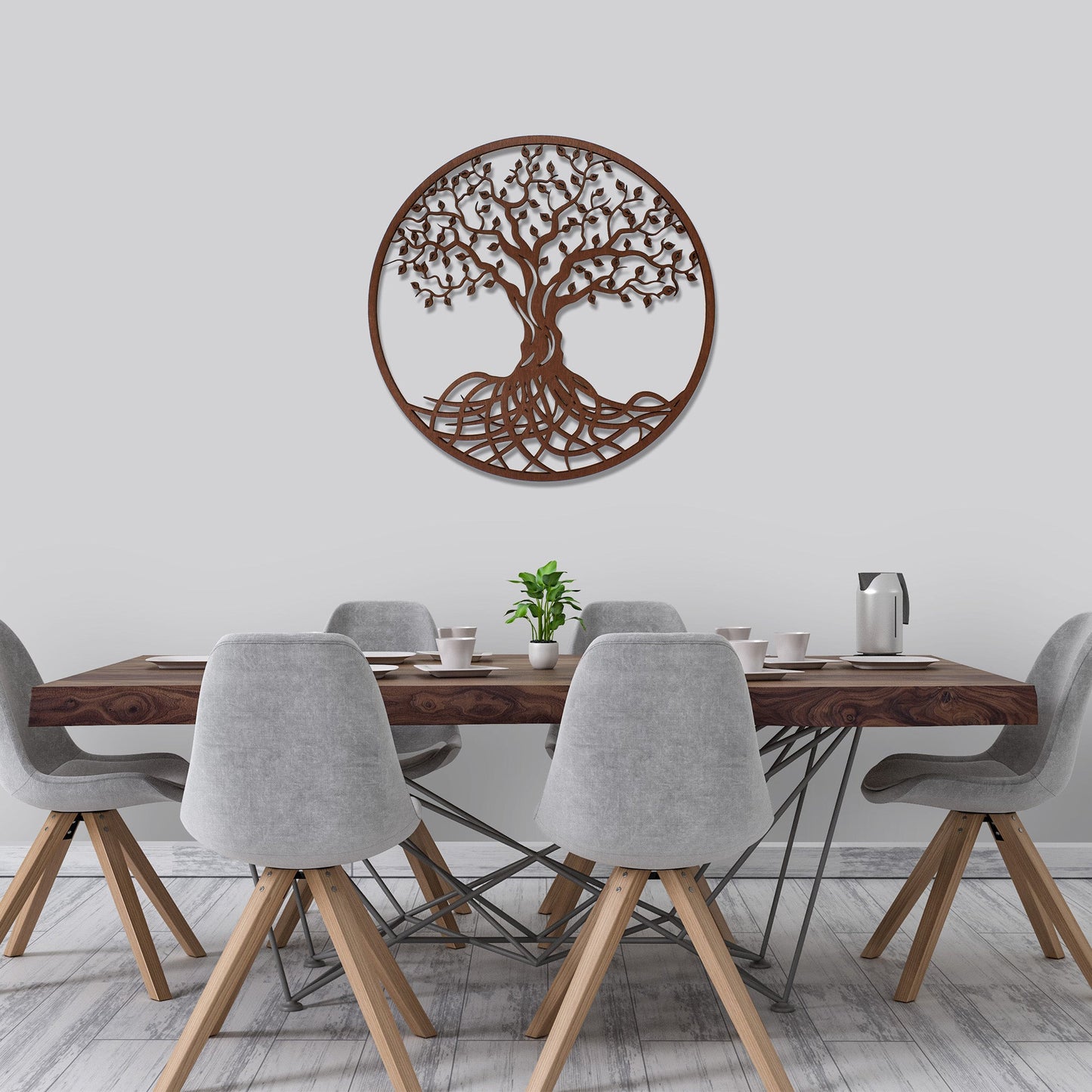 Wandbild Holz "Baum des Lebens" V1 - Nanino Design Onlineshop -