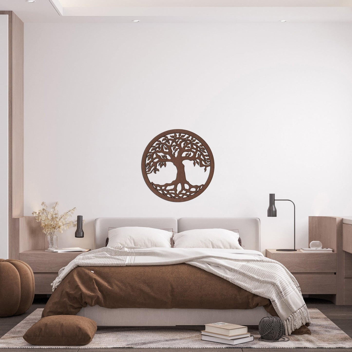 Wandbild Holz "Baum des Lebens" V3 - Nanino Design Onlineshop -