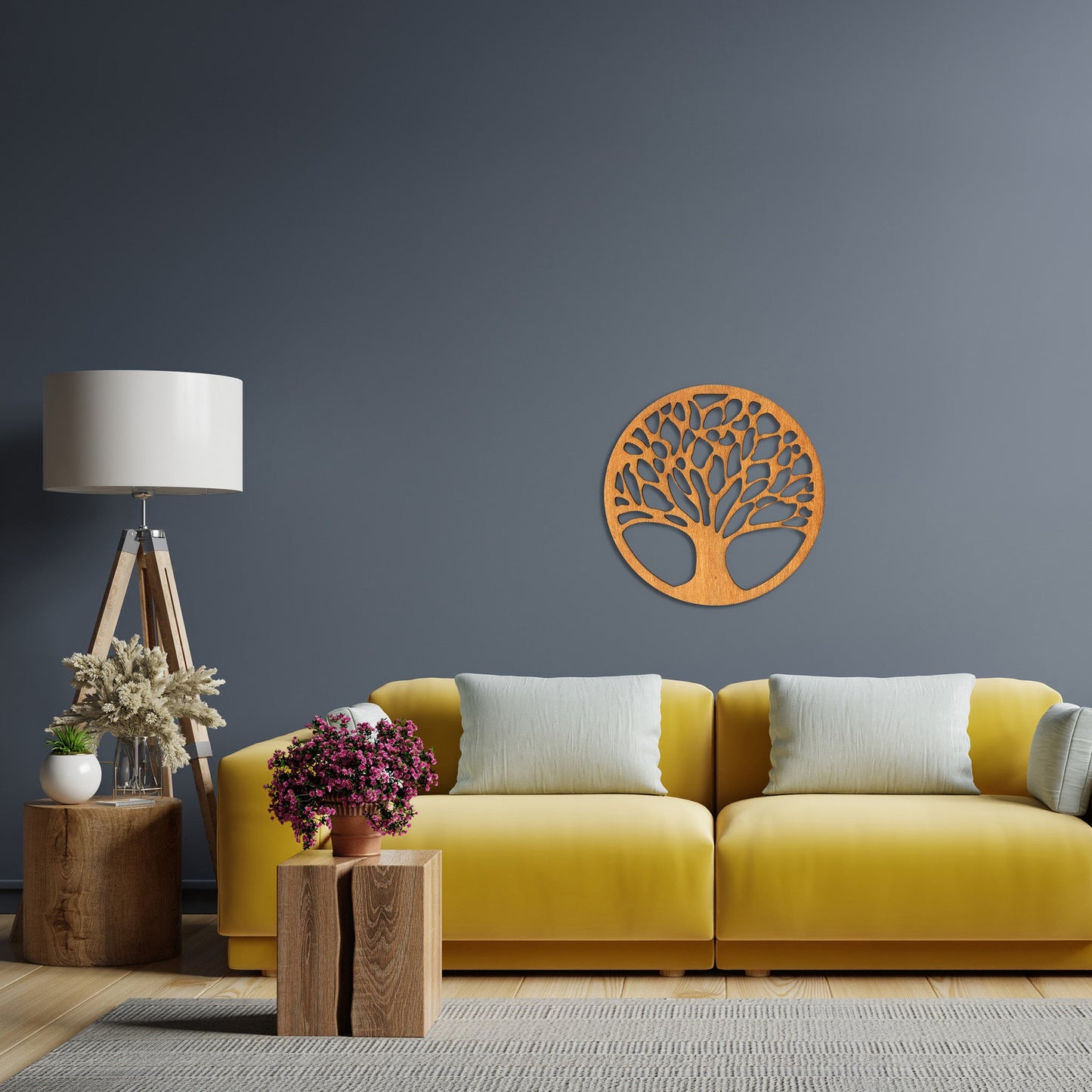 Wandbild Holz "Baum des Lebens" V4 - Nanino Design Onlineshop -