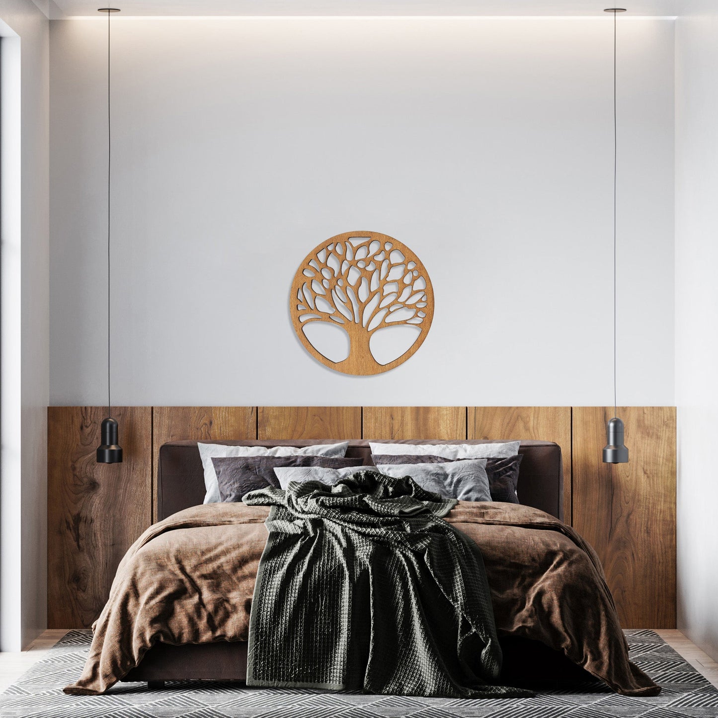 Wandbild Holz "Baum des Lebens" V4 - Nanino Design Onlineshop -