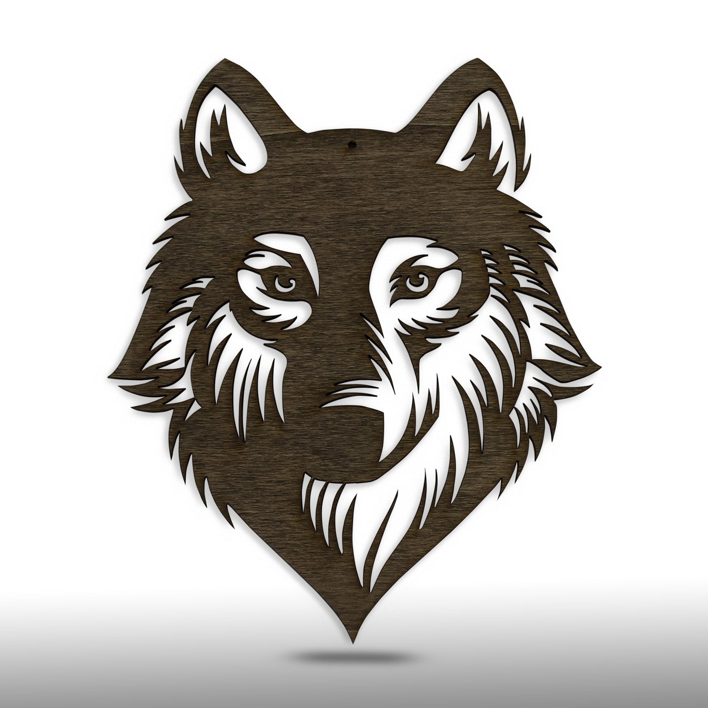 Wandbild Holz "Wolf" - Nanino Design Onlineshop -