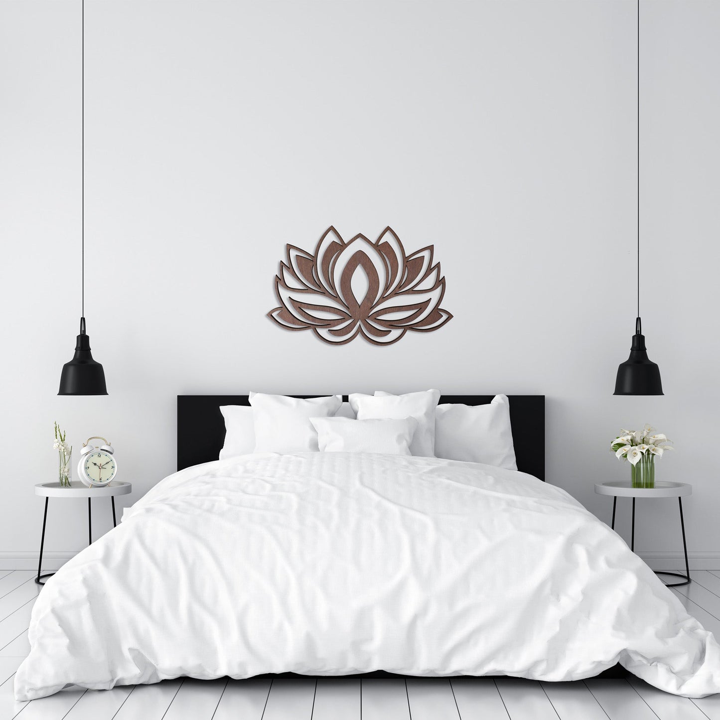 Wandbild Lotusblume V1 - Nanino Design Onlineshop -