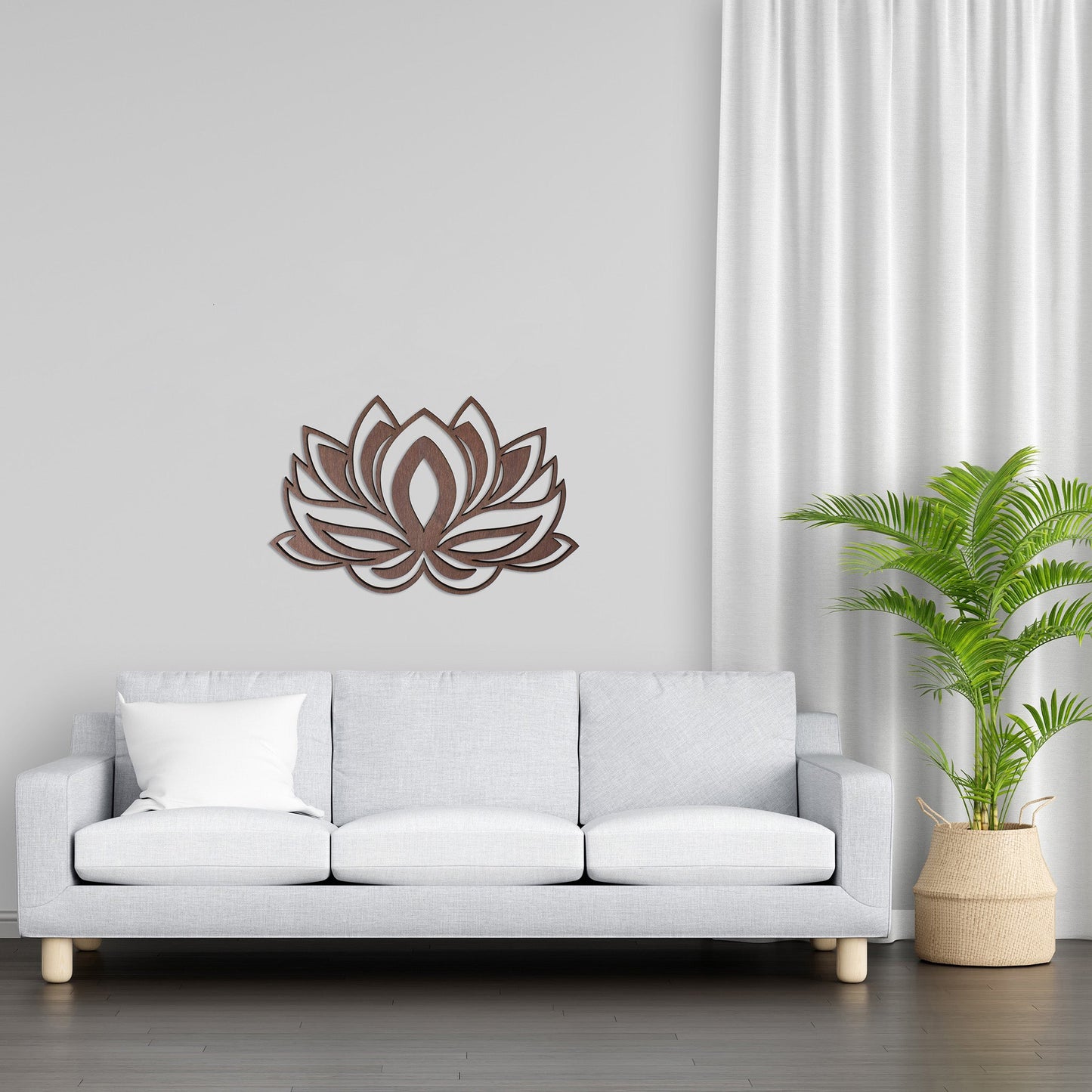 Wandbild Lotusblume V1 - Nanino Design Onlineshop -