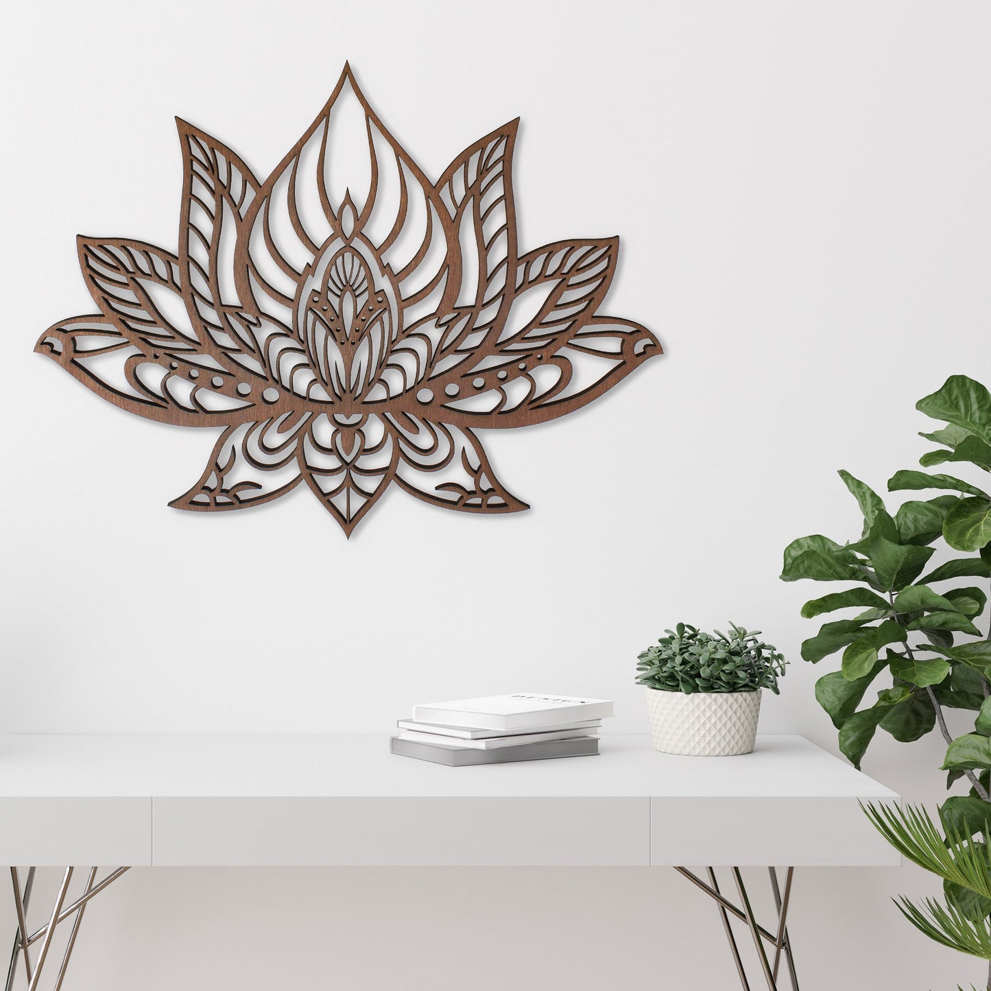 Wandbild Lotusblume V2 - Nanino Design Onlineshop -