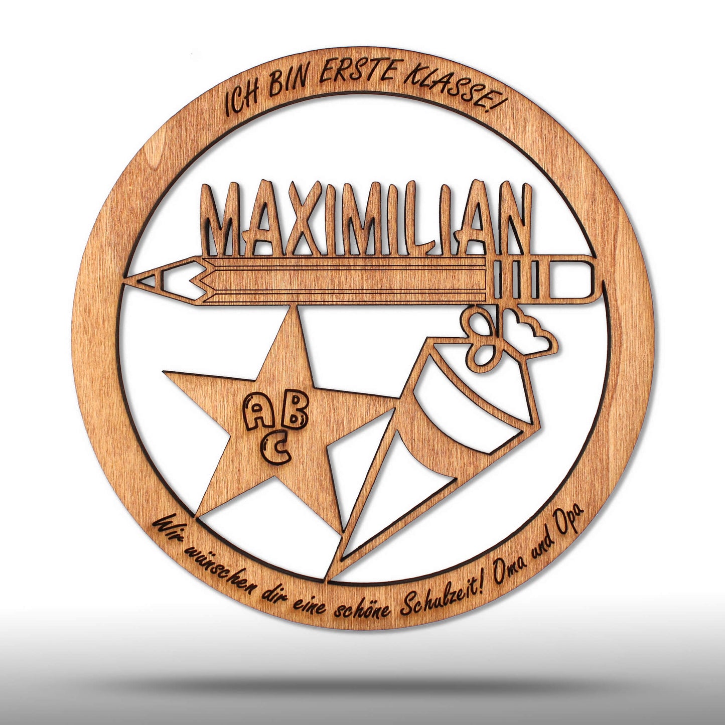Wandbild "Schulanfang", personalisiert - Nanino Design Onlineshop -