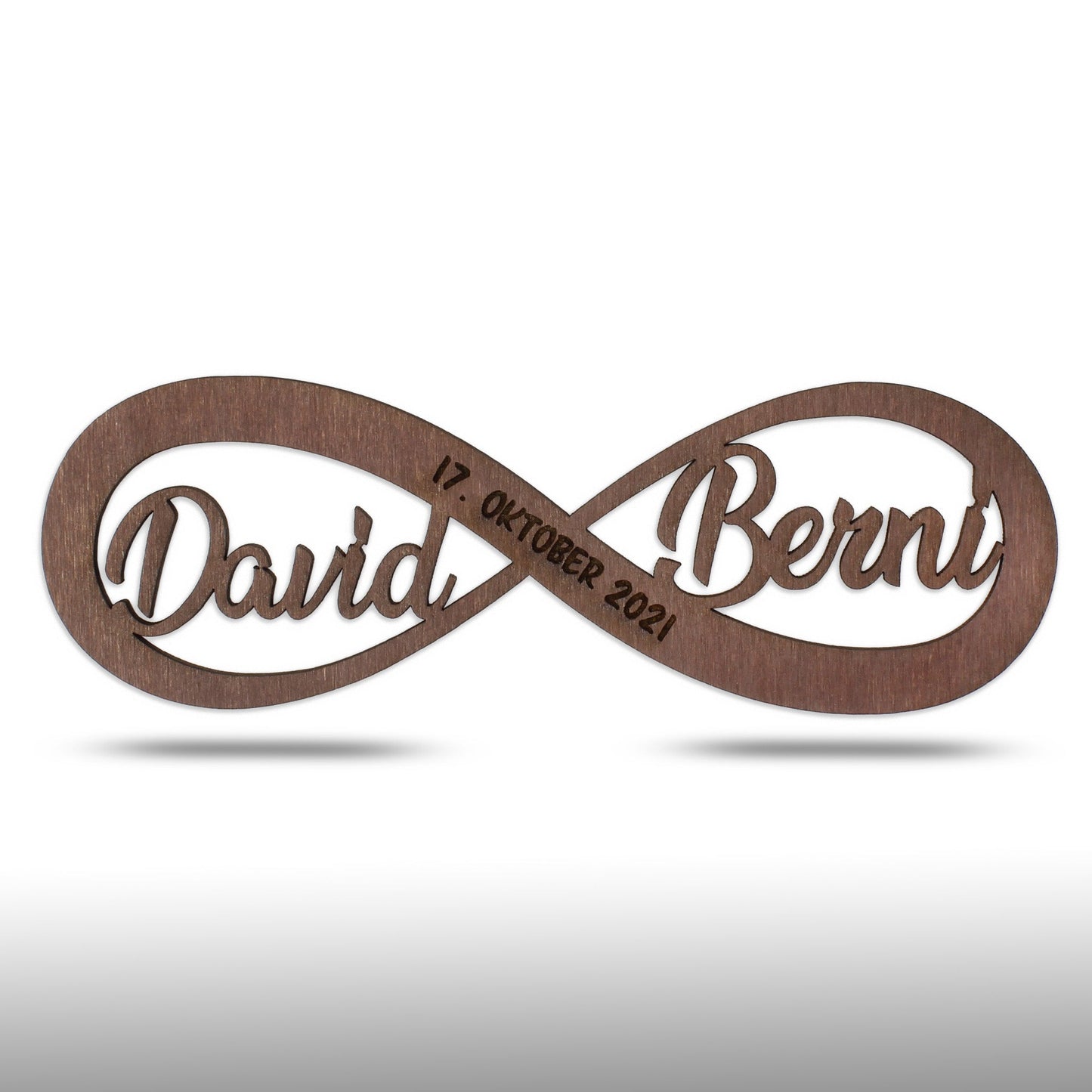 Wandbild Unendlichkeit-Infinity, personalisiert - Nanino Design Onlineshop -
