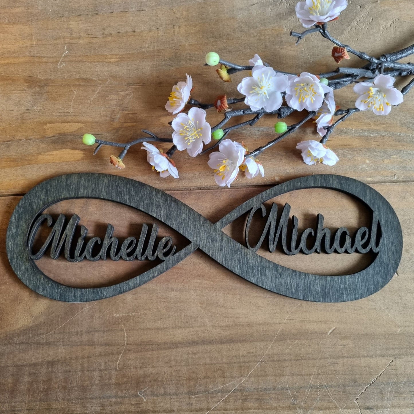 Wandbild Unendlichkeit-Infinity, personalisiert - Nanino Design Onlineshop -